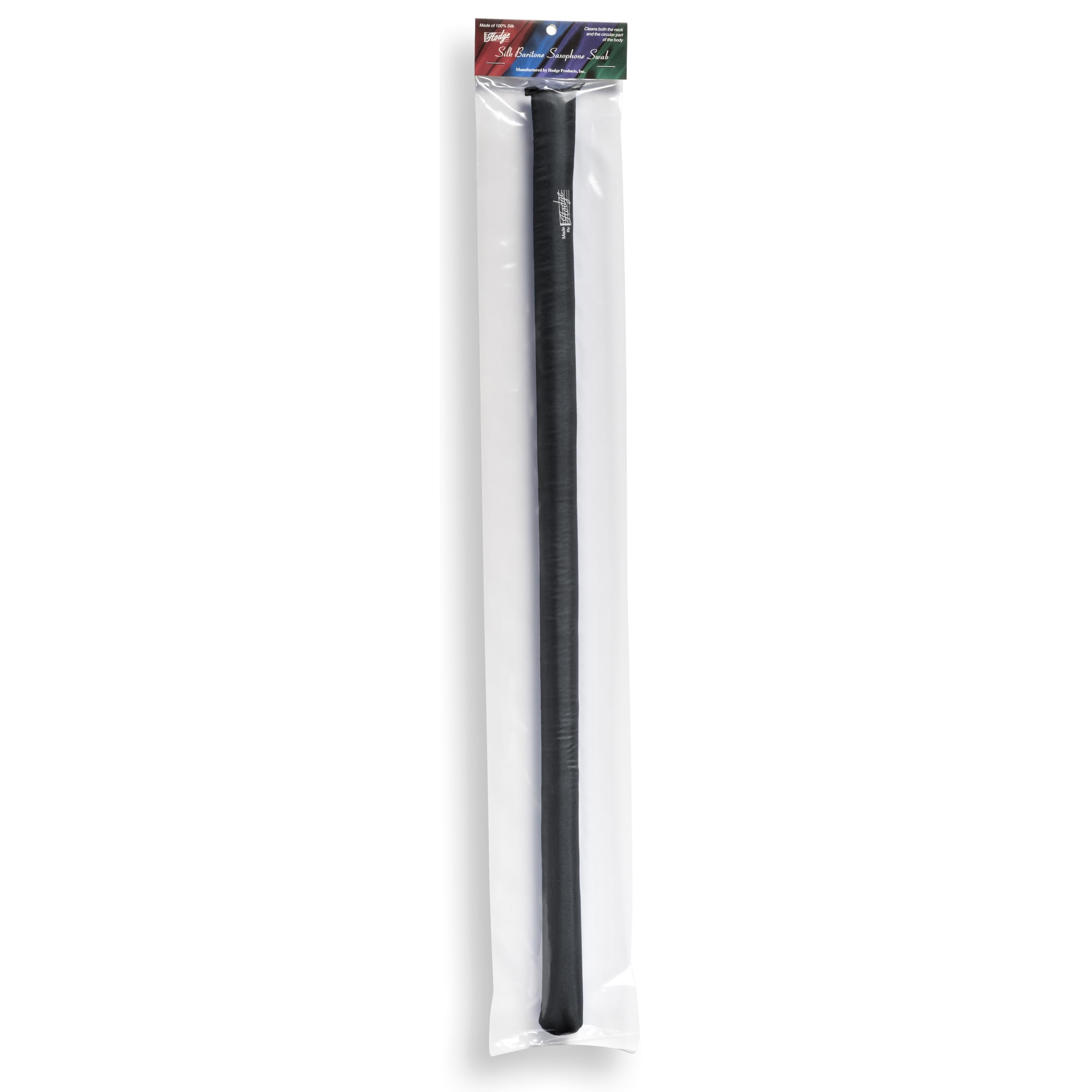 Hodge Silk Baritone Saxophone Swab – Black
