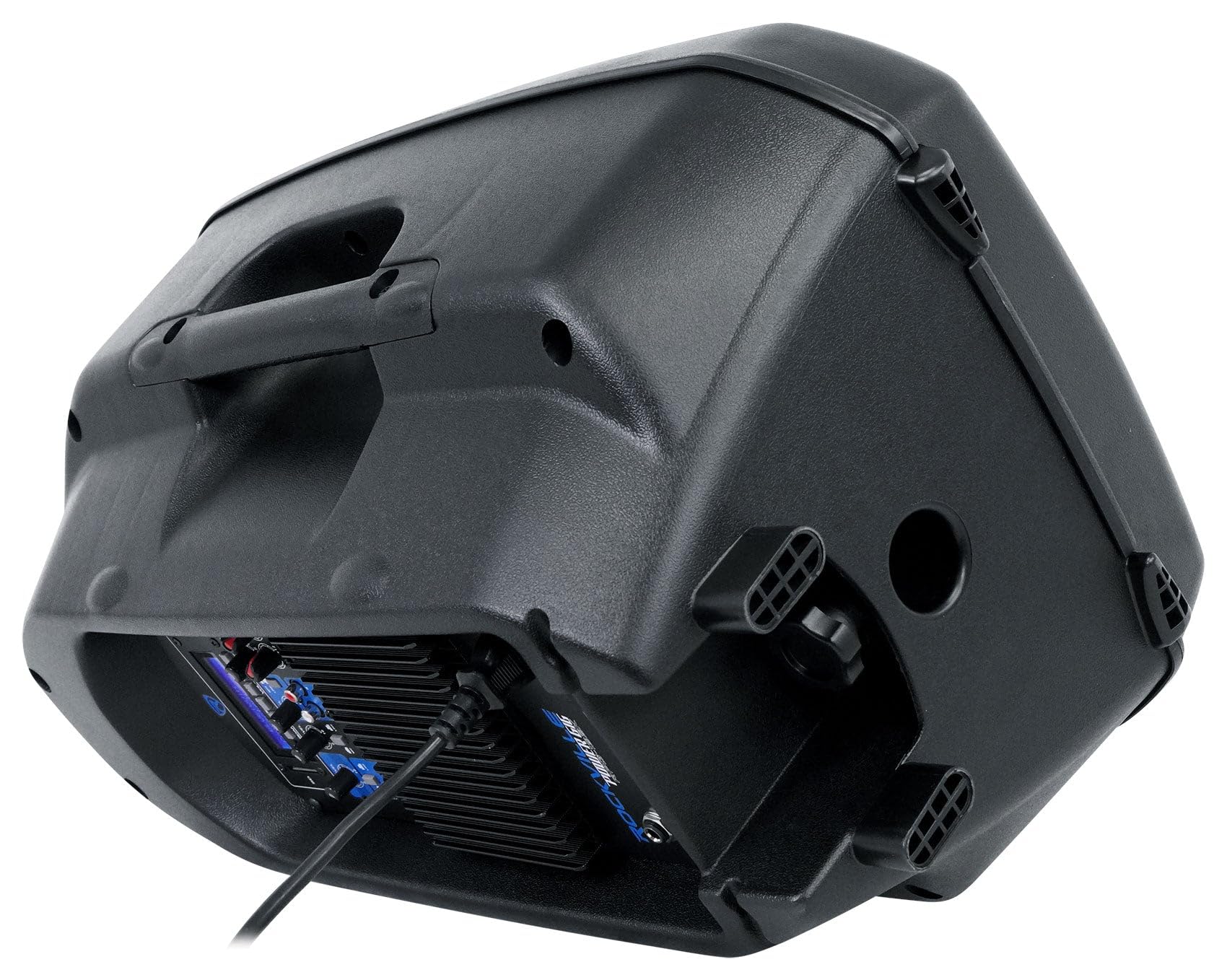 RockvilIe RPG122K 12″ Portable PA System 2 Powered Speakers Bluetooth+Mic+Stands