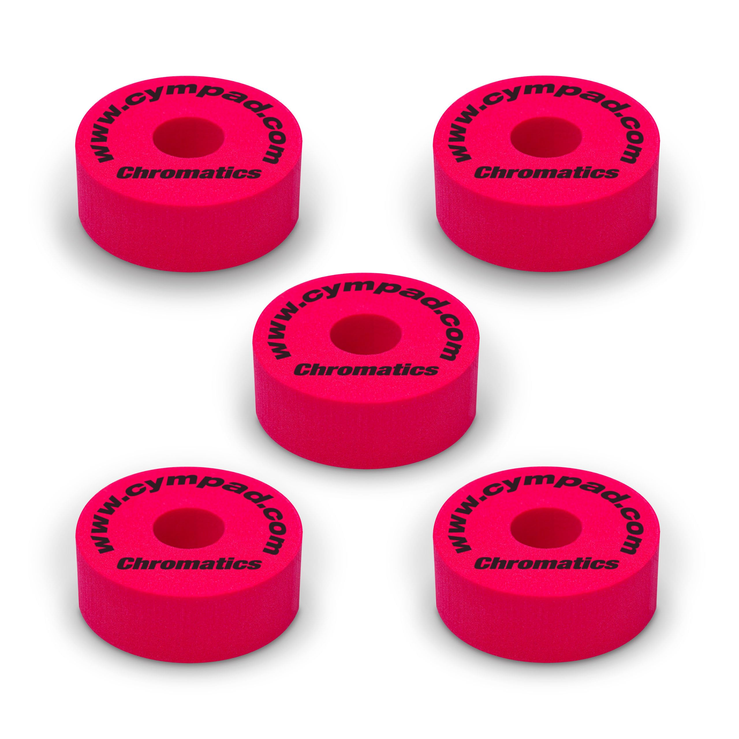 Cympad CS15/5-R Chromatics Cymbal Set 40/15mm, Red