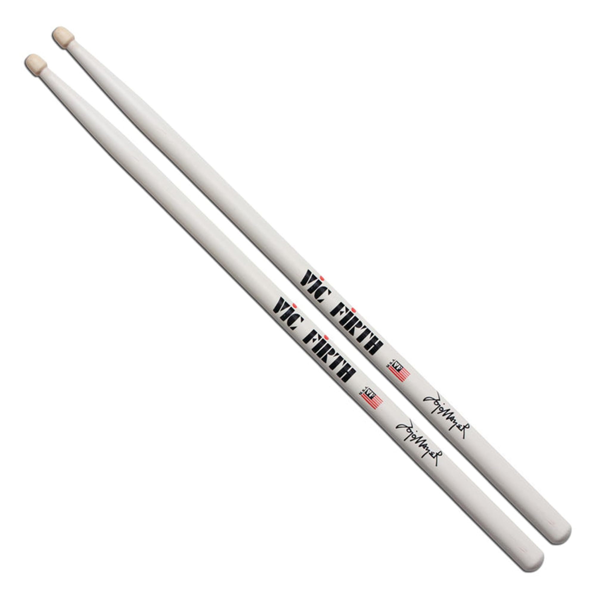 Vic Firth Signature Series Jojo Mayer Drumsticks – 3‑Pack Bundle with Austin Bazaar Polishing Cloth