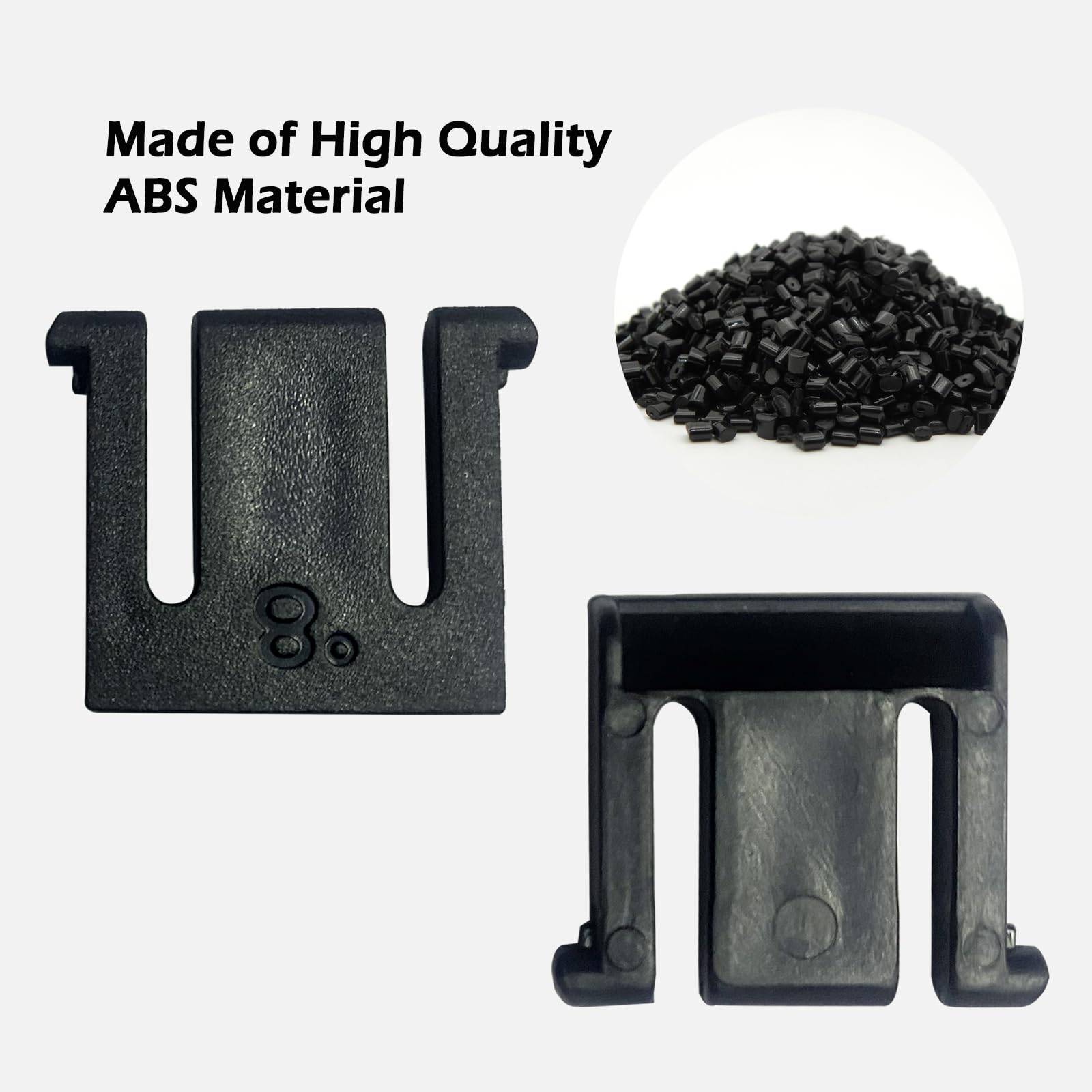 2PC Keyboard Feet Replacement Parts Compatible with Logitech Wireless Keyboard K360 MK360 Feet Holder