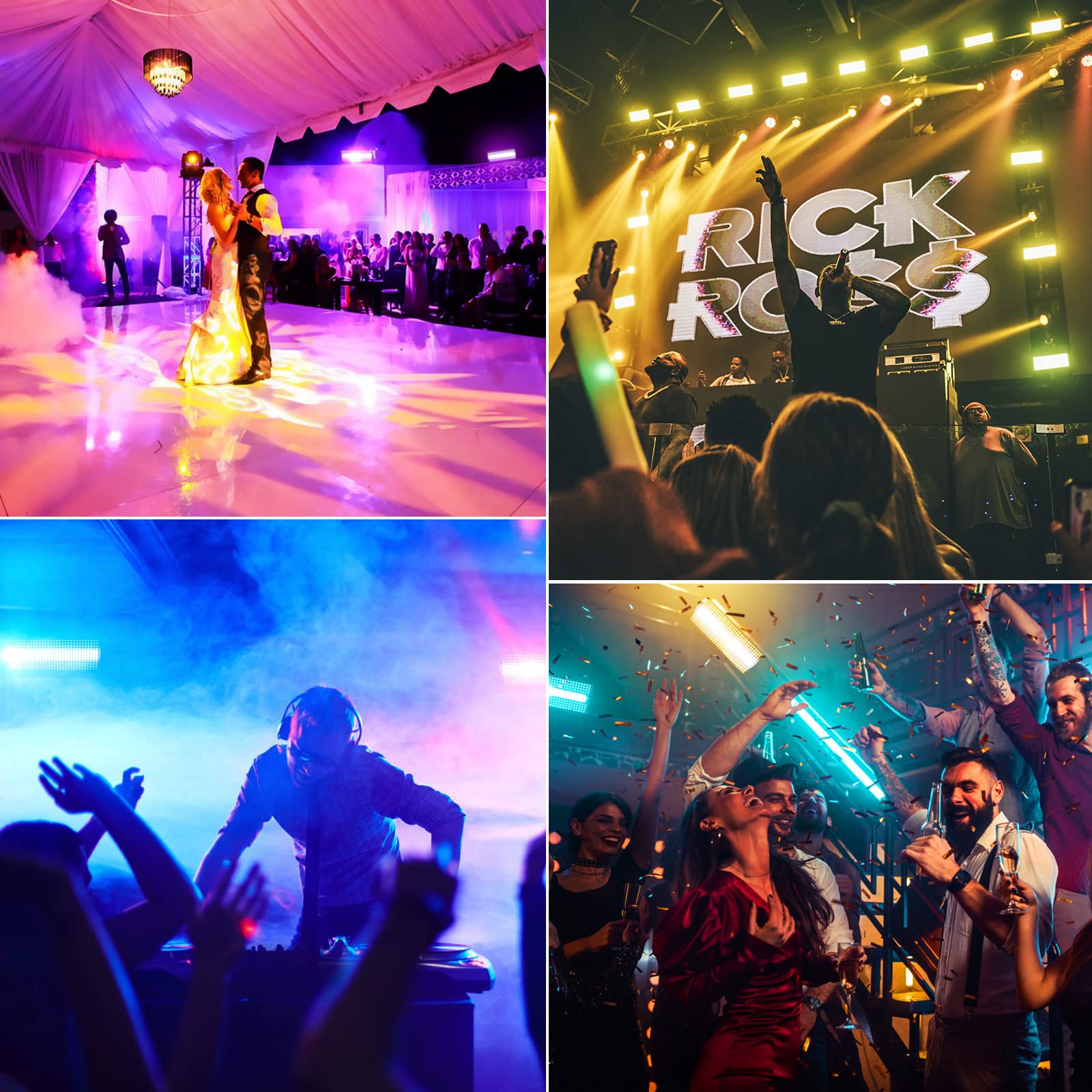 LED Stage Strobe Effect Lights (14LEDs Stage Light)