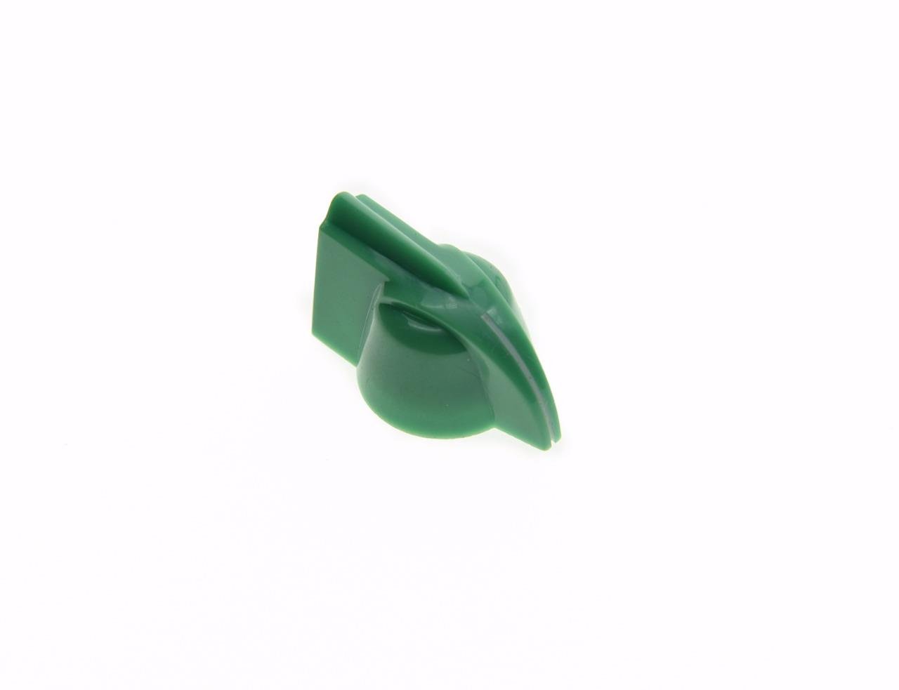 Dopro Pack of 12 Raised Vintage set screw Guitar AMP Chicken Head/Effect pointer Knob Green