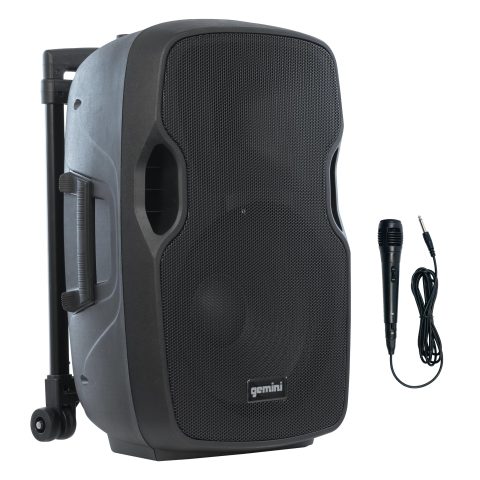Gemini 12″ Battery Bluetooth PA Speaker, 400 Watts (AS-12TOGO)