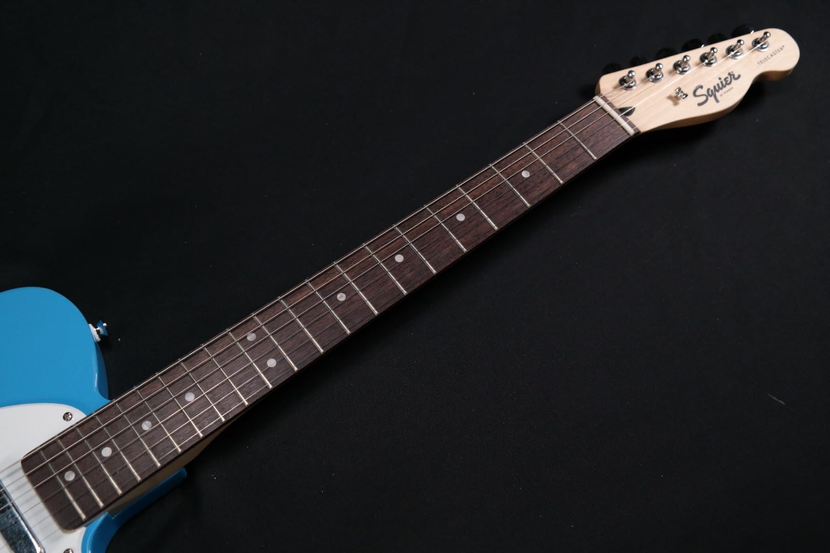 Fender 0373450526 Squire Sonic Telecaster Electric Guitar, California Blue, Laurel Fingerboard