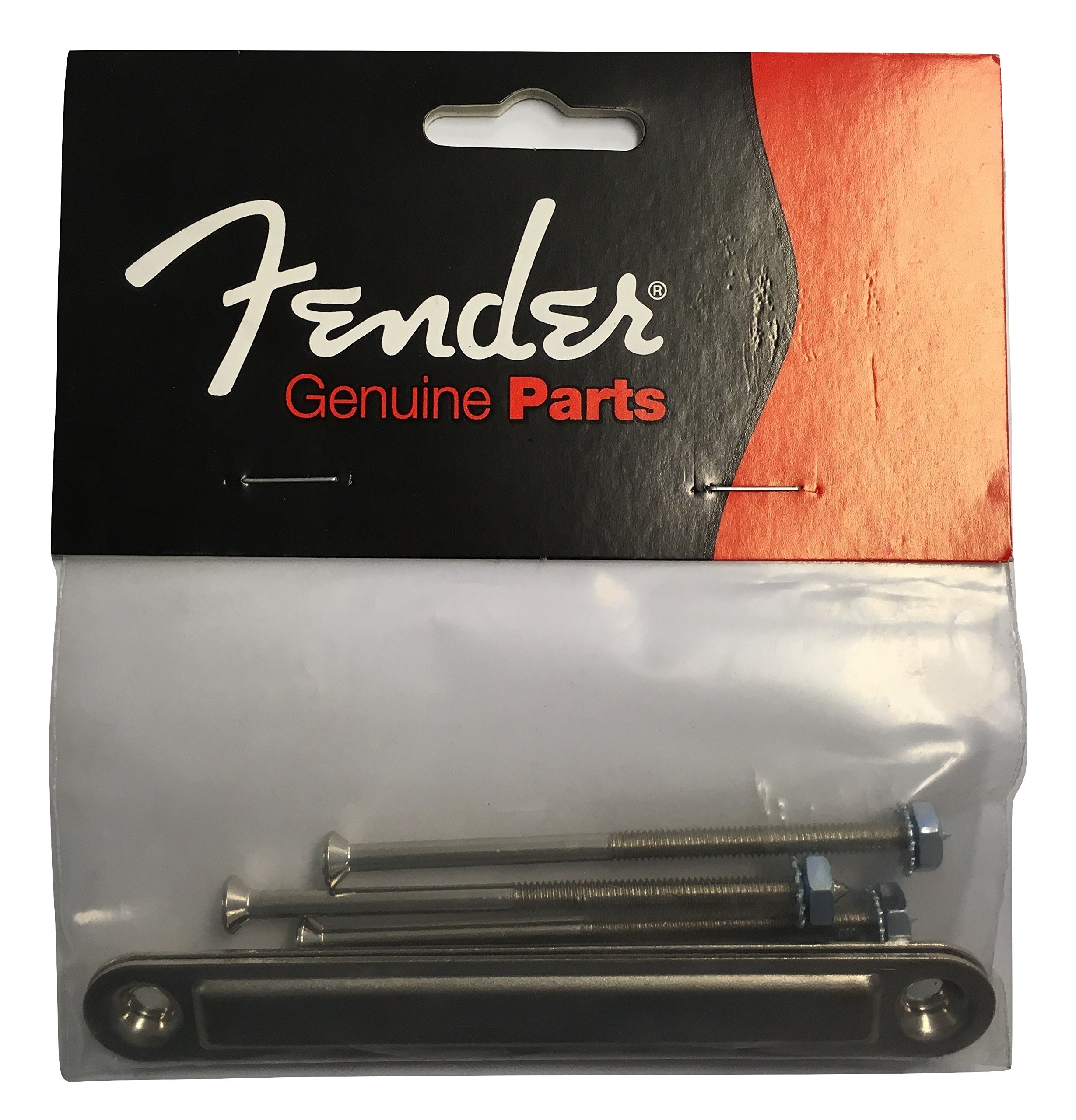 Fender 0990911000 Pure Vintage Chassis Straps, Medium, Chrome
