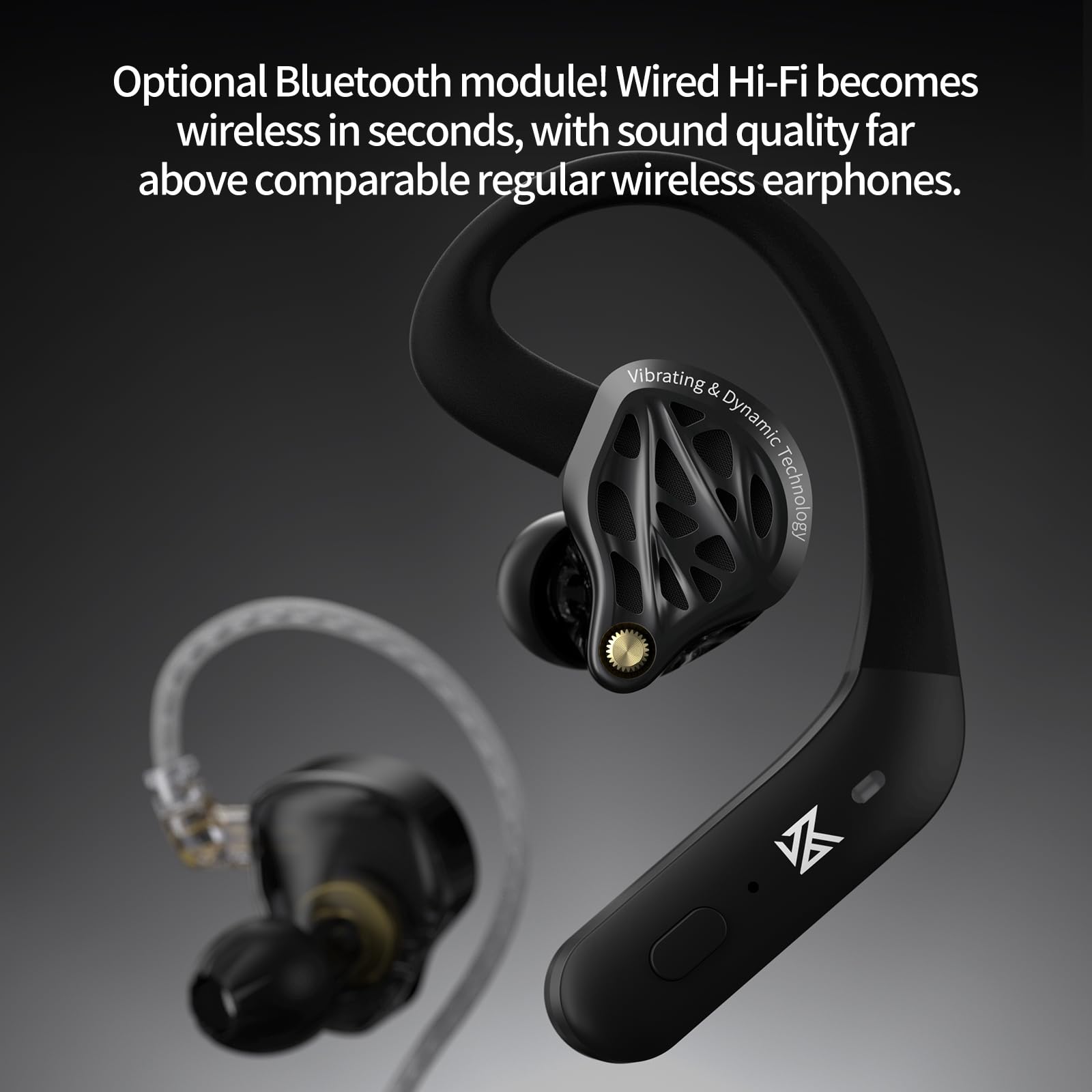 KZ Vibe X in Ear Monitor, HiFi IEM Earbuds