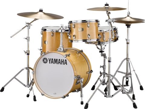 Yamaha Stage Custom Birch 3pc Bop Drum Shell Pack – 18″ Kick, Natural Wood