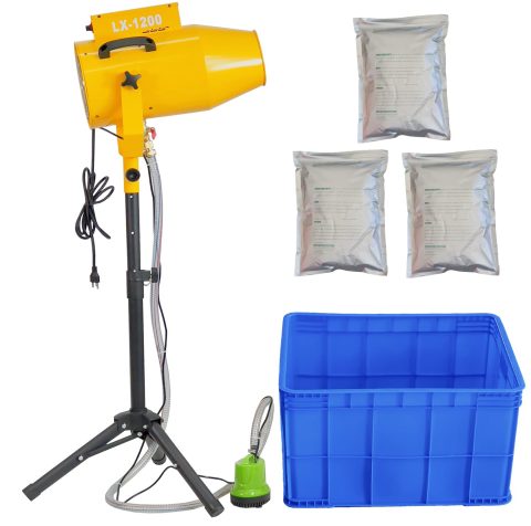 LANGXUN 2026 Upgrade Foam Machine for Party, 1200W High Power Foam Maker Cannon Bubble Machine, Outdoor Summer Pool Party Water Toys for Birthdays Hoilday Celebrations and Backyard Events