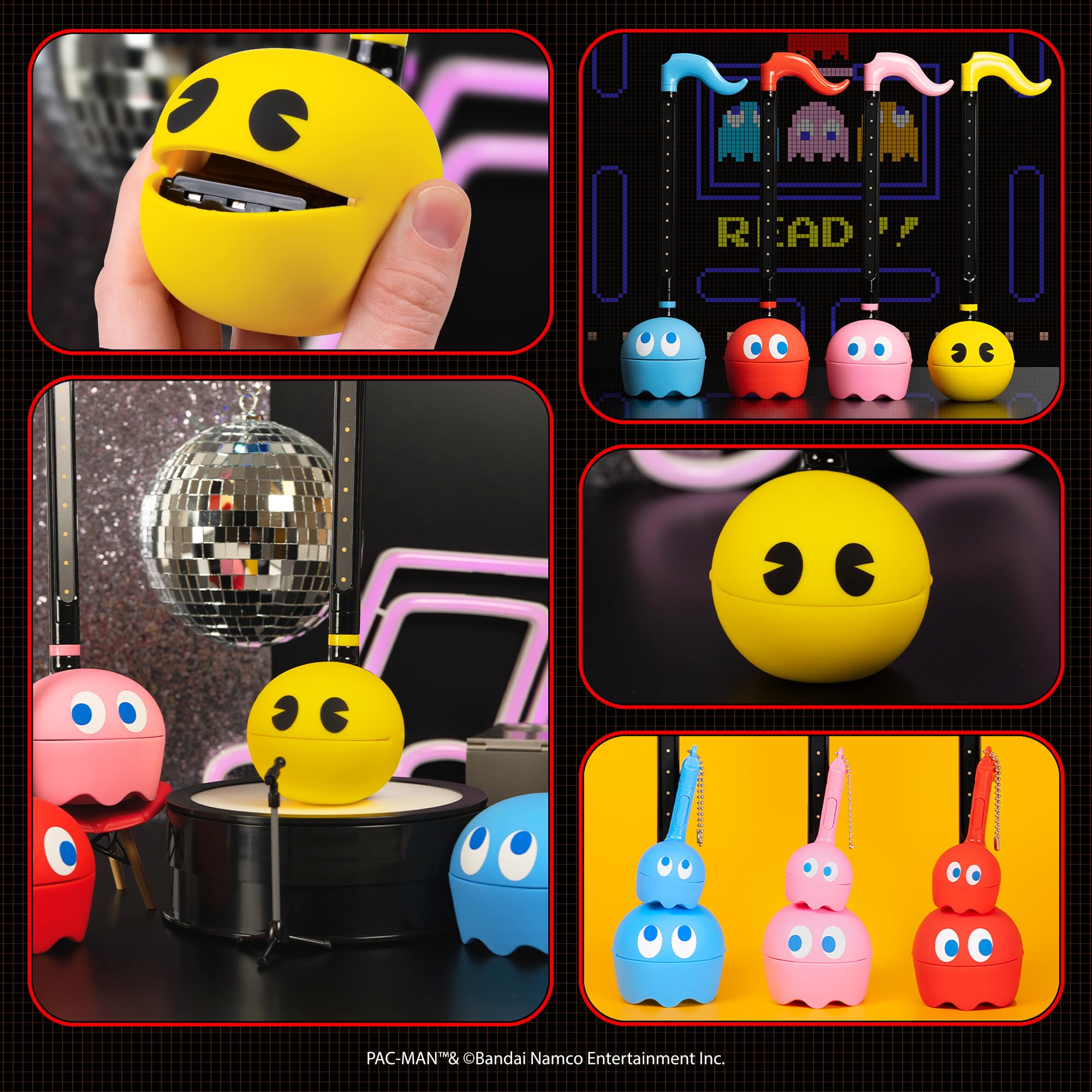 Otamatone PAC-MAN Japanese Electronic Synthesizer Musical Instrument Toy