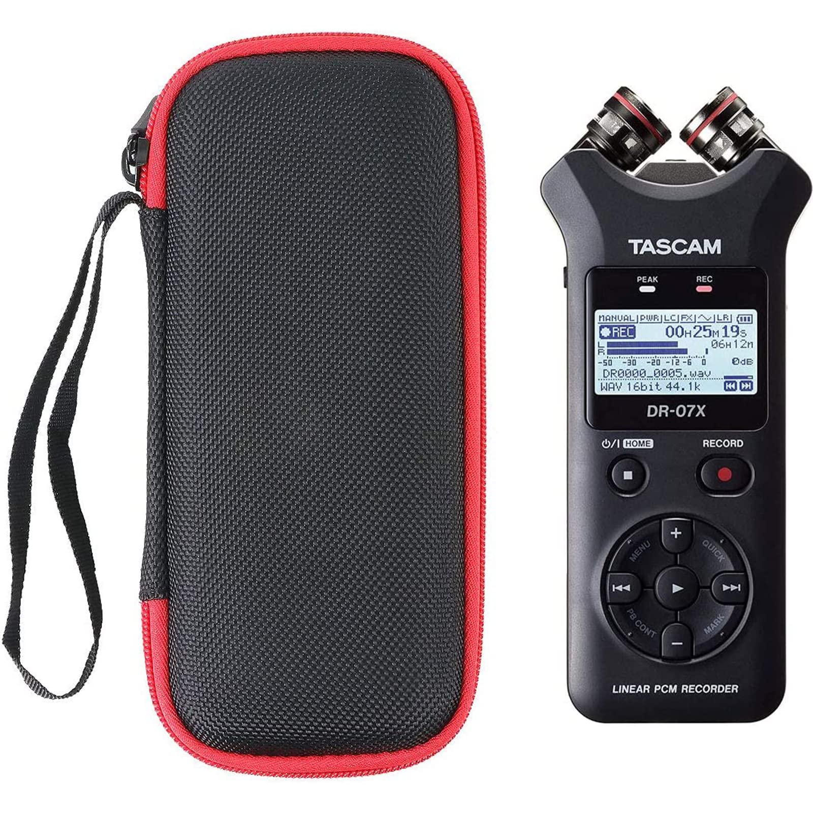 Aenllosi Hard Case for Tascam DR-07XP/DR-07X Stereo Handheld Digital Audio
