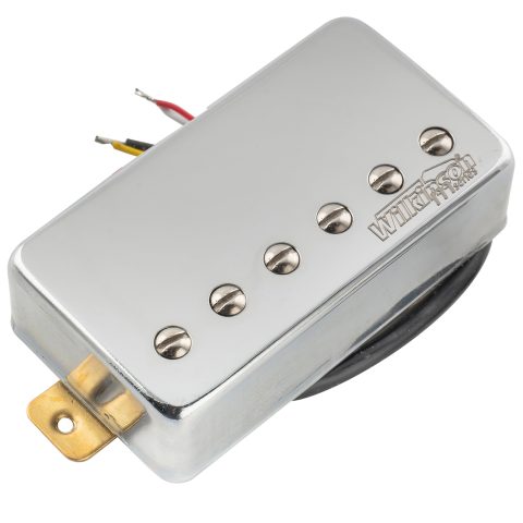 Wilkinson M Series Vintage Tone Covered Humbucker Bridge Pickup Chrome