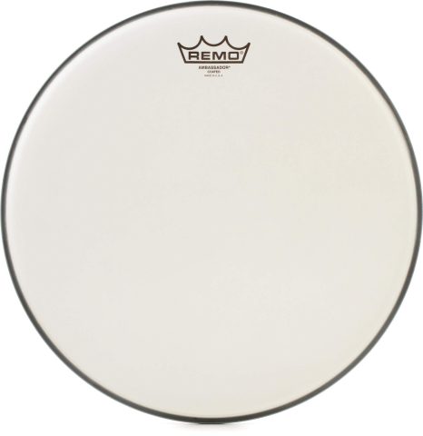 Remo Ambassador Coated Drumhead – 14 inch (2-pack) Bundle