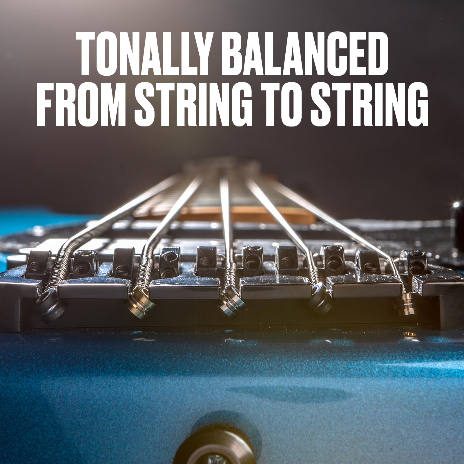 Dual Dynamic Layered Twin Alloy Hybrid Wound Nickel Bass Strings 45-105