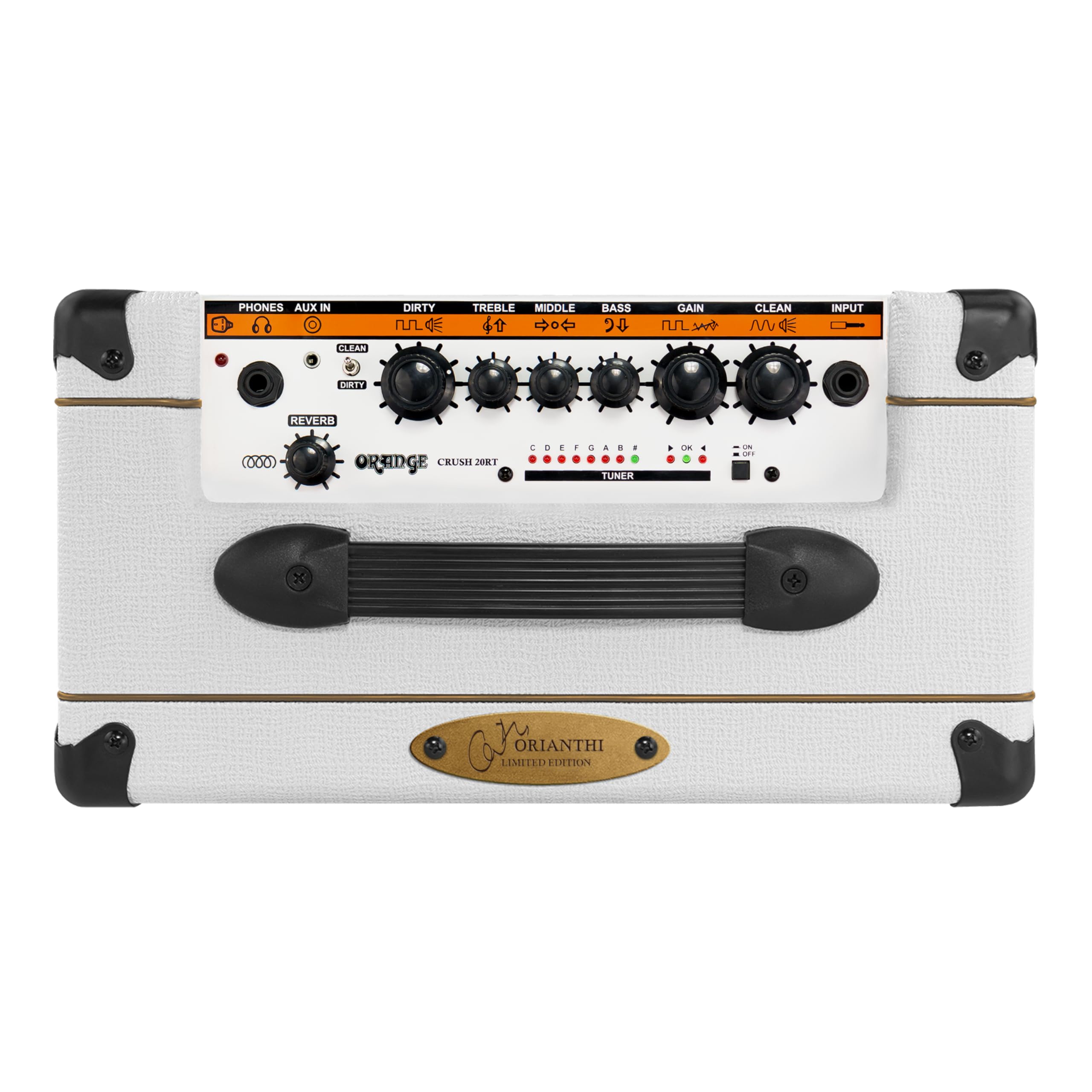 Orange Crush 20RT Orianthi Limited Edition 20 Watts, White