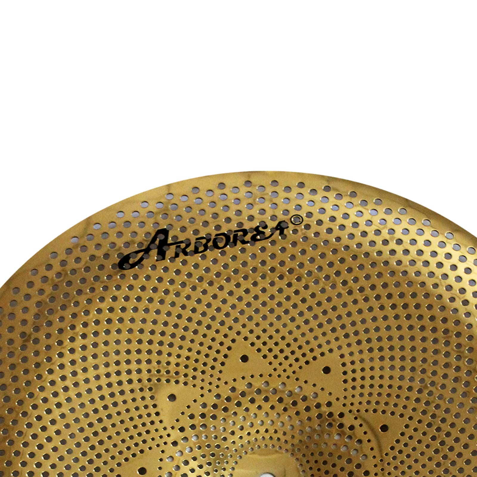 Arborea Low Volume Cymbal 18″ China Mute Golden Drum Cymbal For Practice