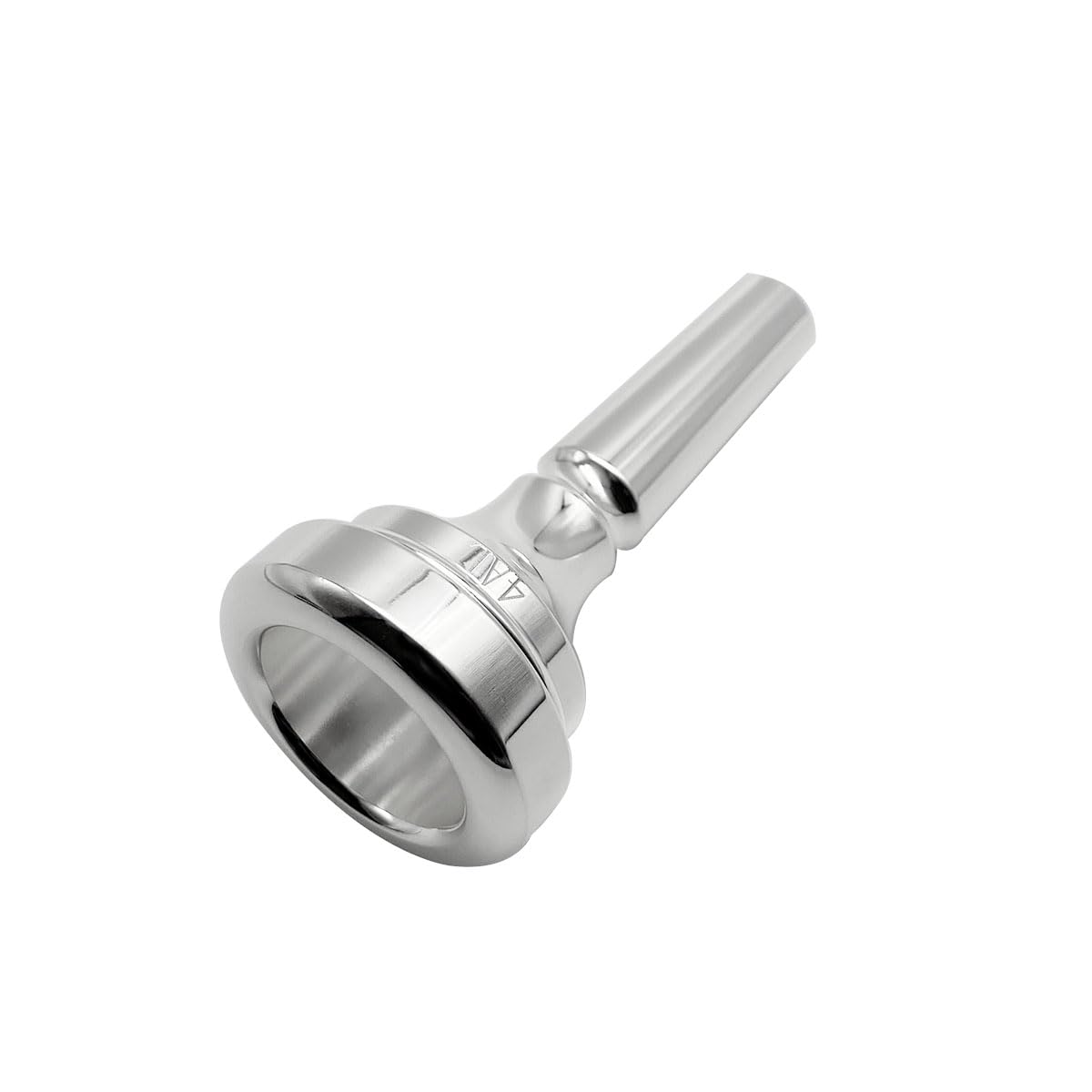 Missmore Silver Plated Trombone Mouthpiece 4AL Large Shank