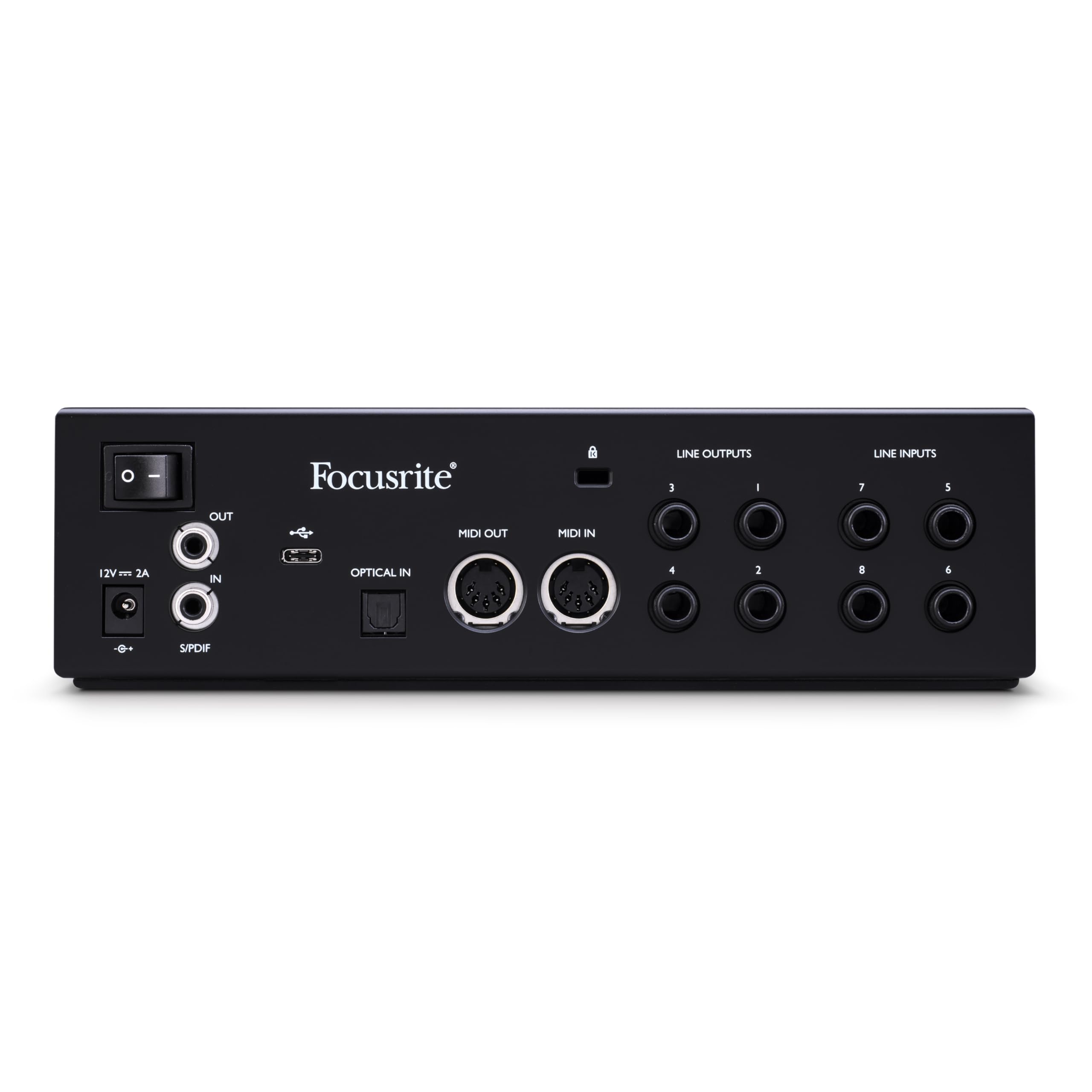 Focusrite Clarett+ 4Pre 18-In/8-Out USB-C Audio Interface