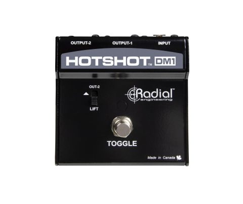 Radial Engineering HotShot DM1 Microphone Signal Muting Footswitch
