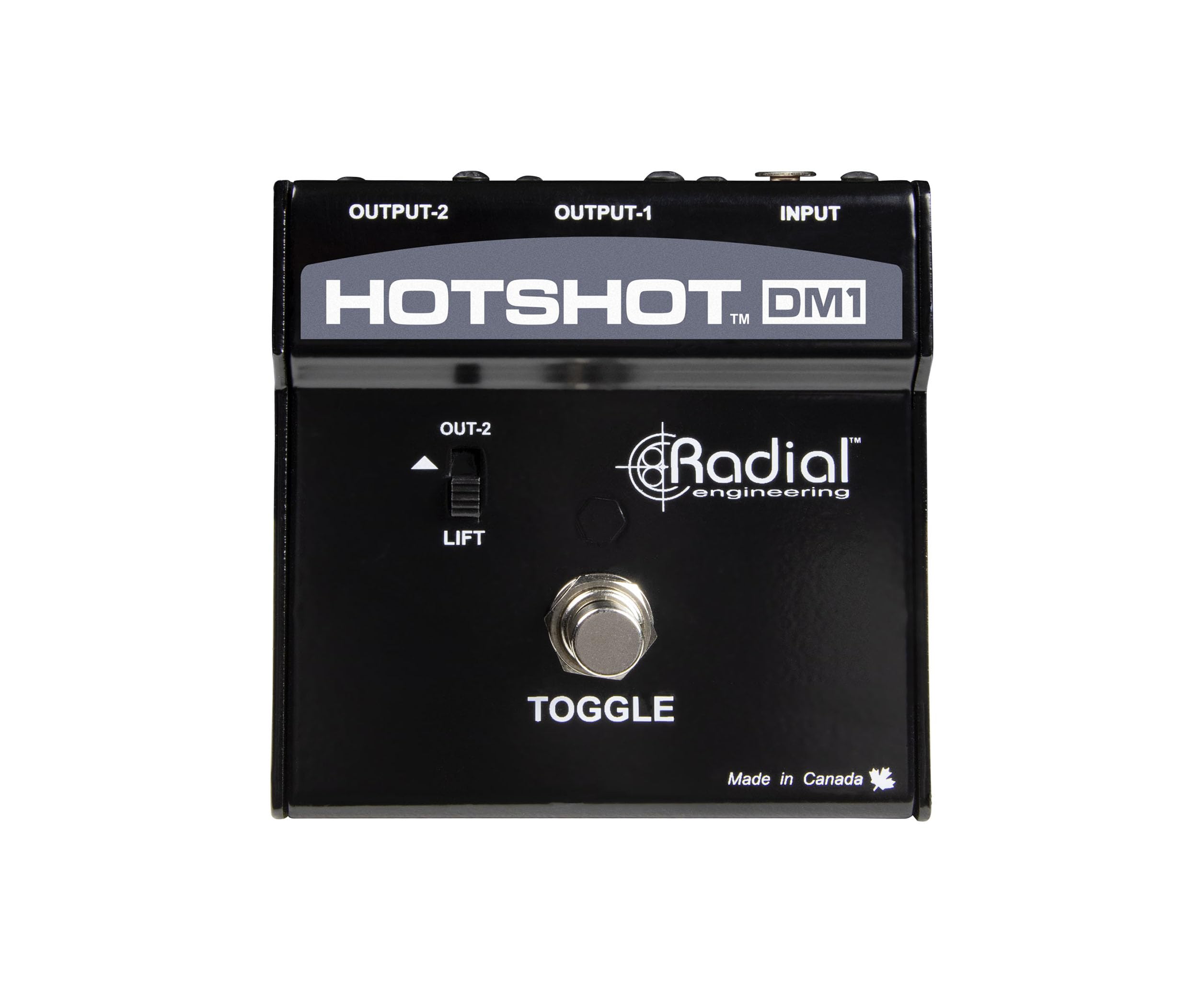 Radial Engineering HotShot DM1 Microphone Signal Muting Footswitch