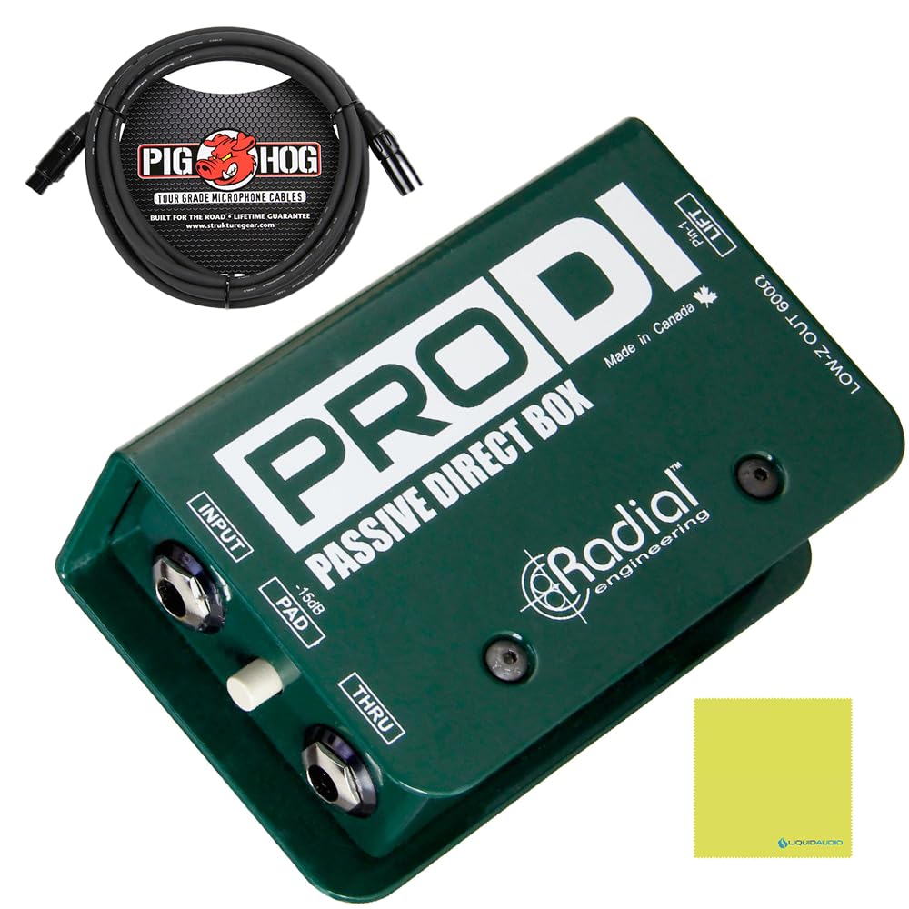 Radial Engineering ProDI Passive Instrument Direct Box Bundle