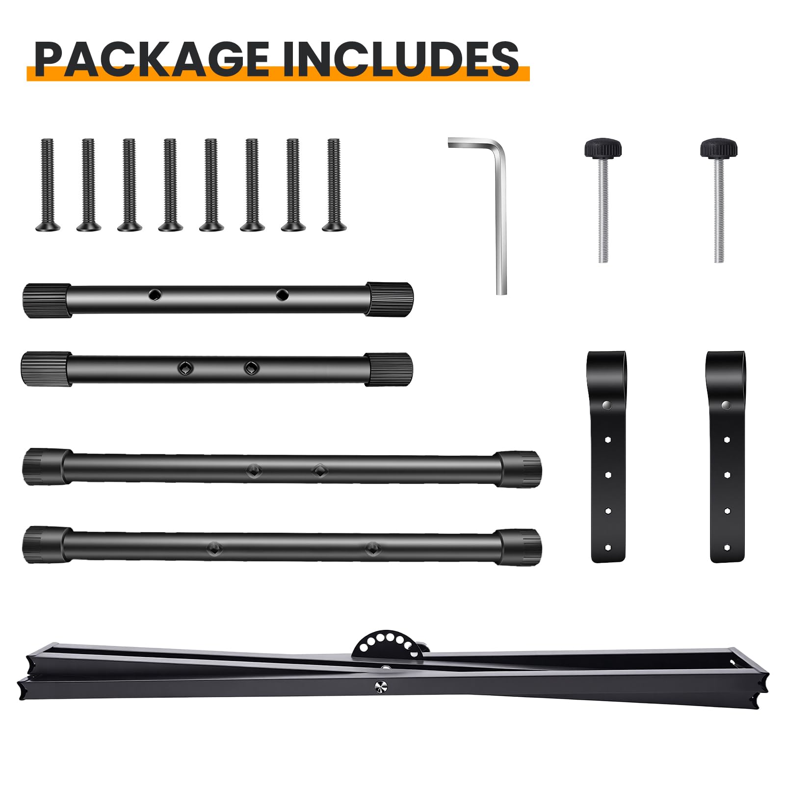 Easily Assembled Piano Keyboard Stand,Heavy-Duty Double-X Piano Stand,Black