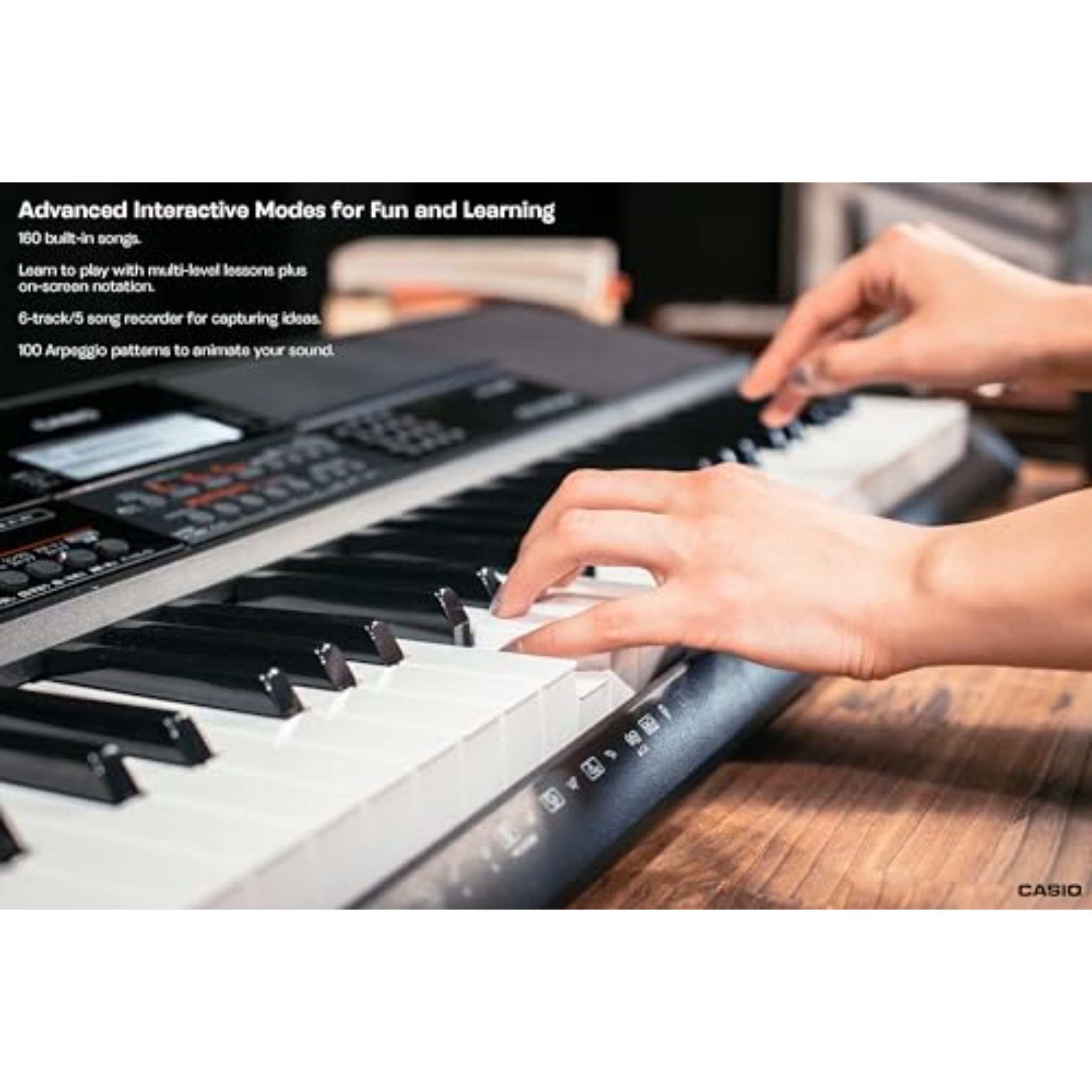 Casio CT-X700 61-Key Portable Keyboard | 600 Tones | AiX Sound Engine