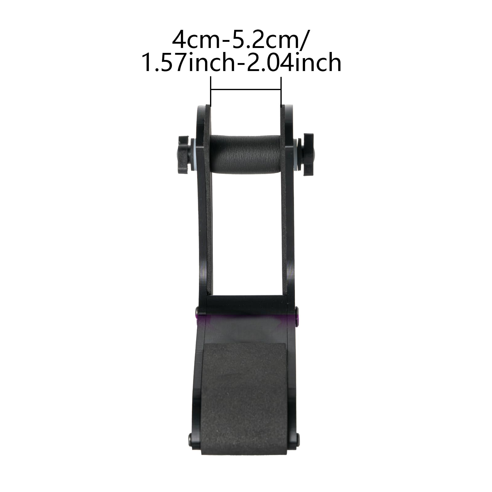YKAIWX Ergonomic Electric Guitar Holder Footstool Leg Stand Guitar Foot Stool Electric Guitar Support Leg Stand Guitar Lifter (Black)