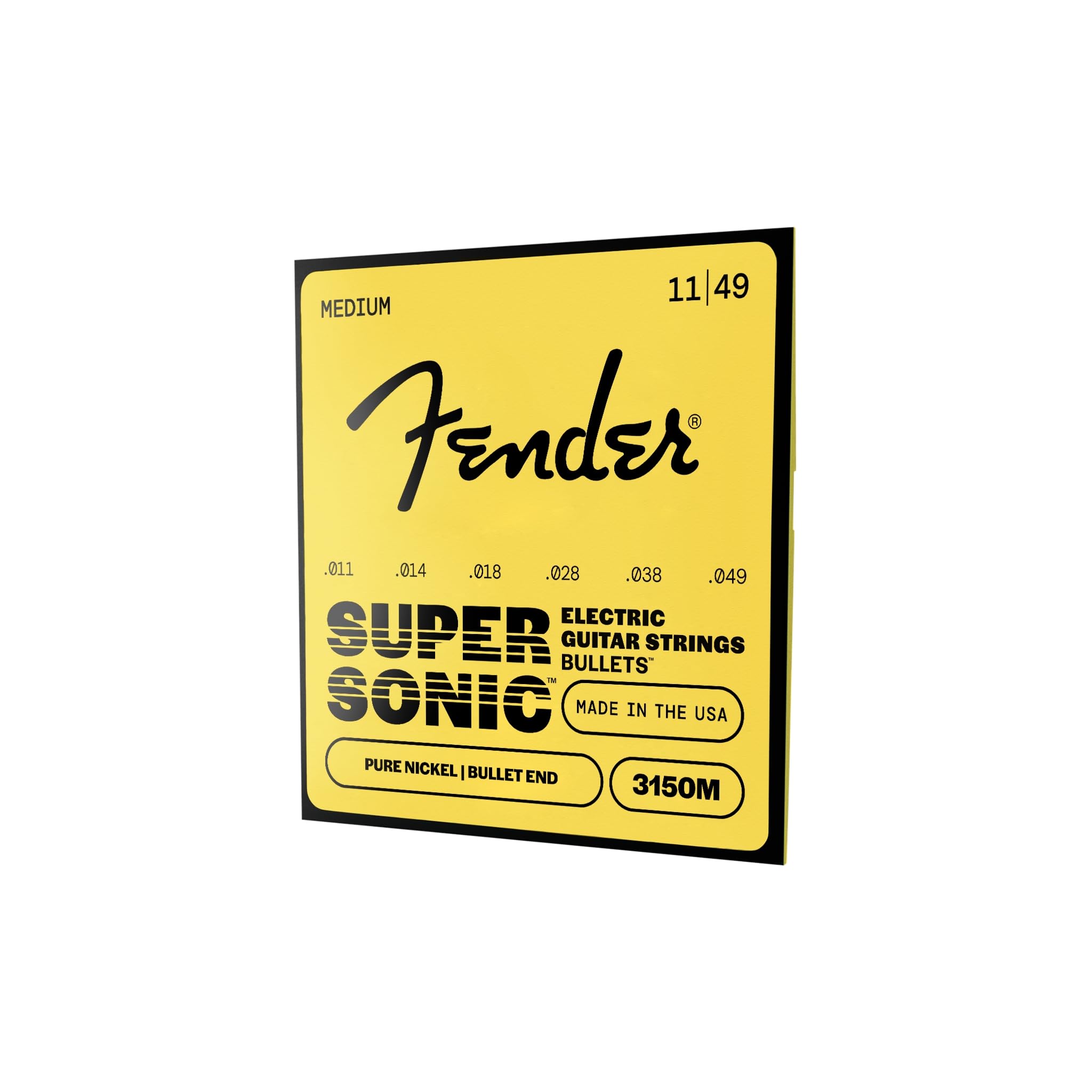 Fender Electric Guitar Strings – .11-.049