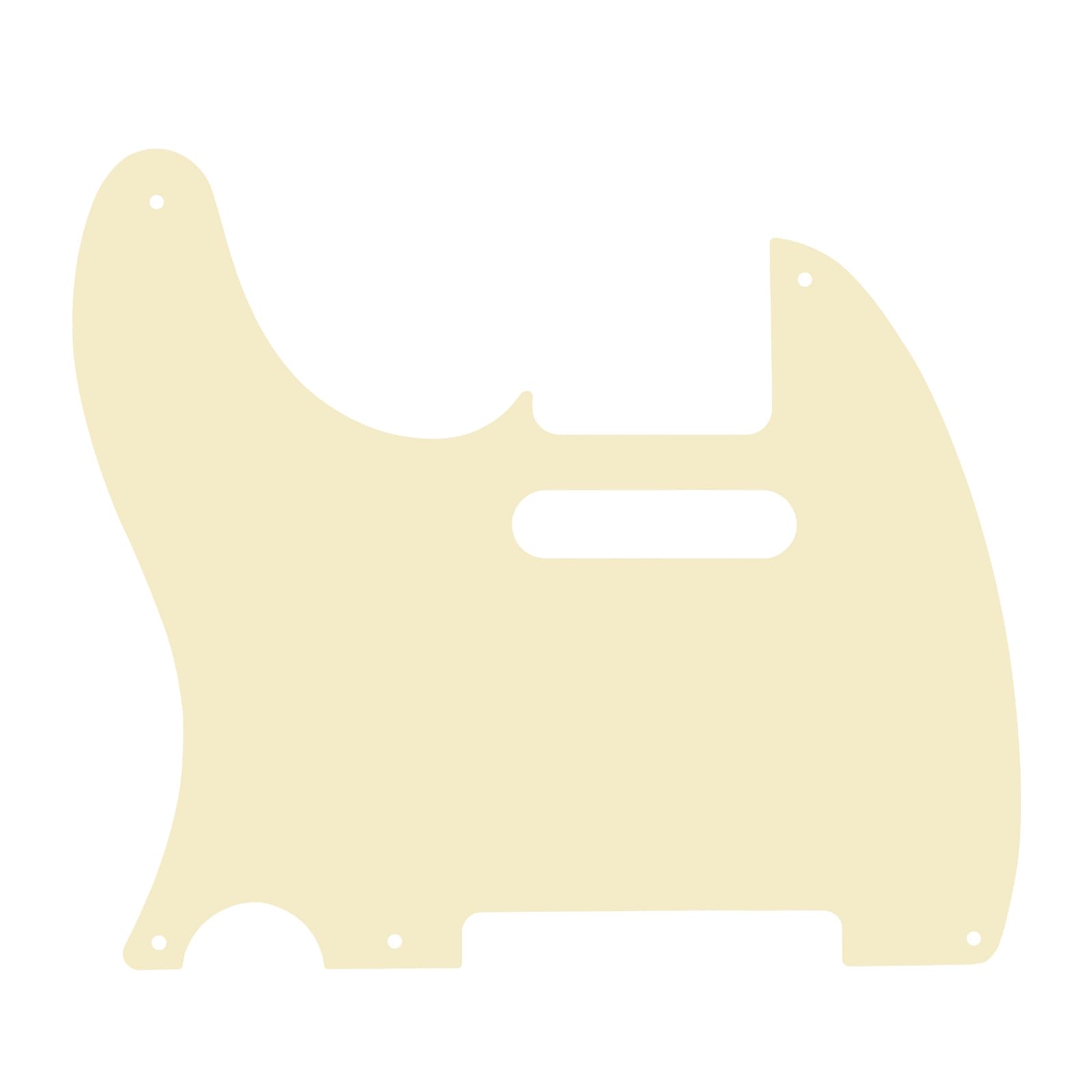Banworks Vintage Original ’51–’59 5-Hole TL Guitar Pickguard Straight Edge