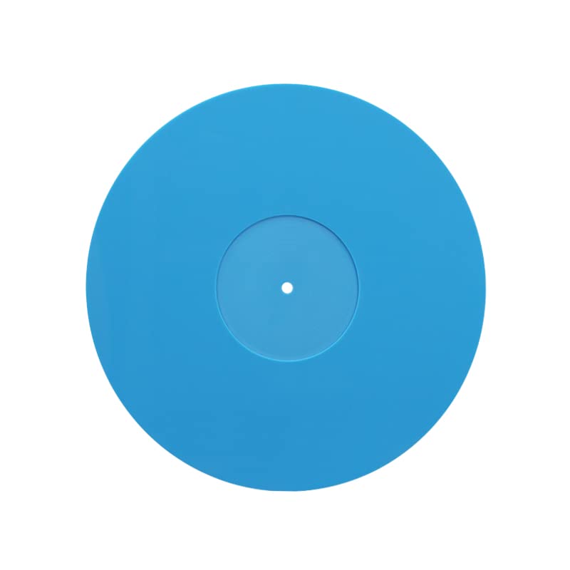 Break Tradition Acrylic Turntable Mat, Blue
