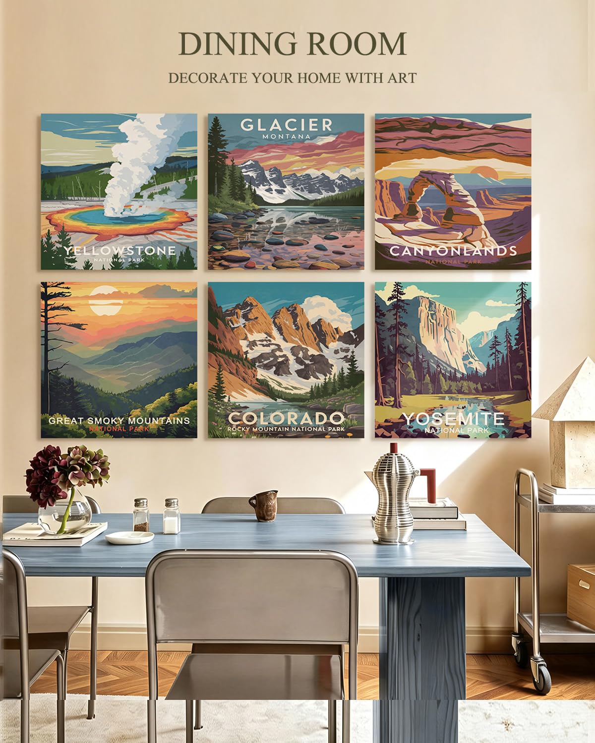 InSimSea Acoustic Wall Art, 72x48in, 6pcs