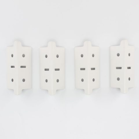 DIICCYO 4 Pcs Post Coupling Post Connector for Muscle Rack Shelving