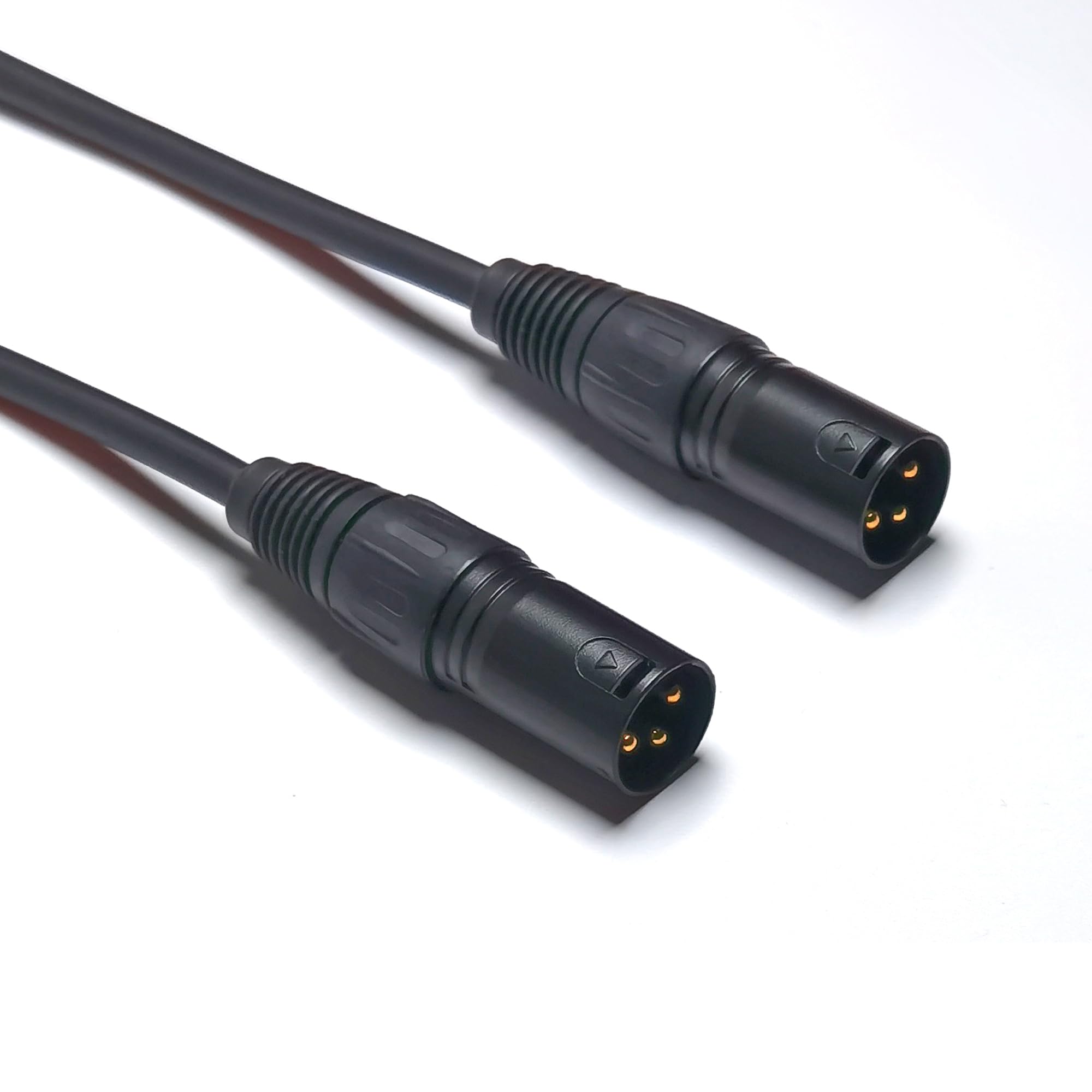 WJSTN XLR to RCA Cable XLR Male to RCA Female Adapter 3 Pin HiFi Audio Cable 2 Pack 6 Inches