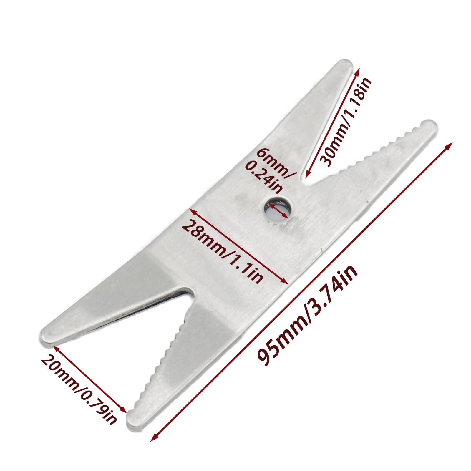 CashBeat Multi Guitar Spanner Wrench, Stainless Steel Luthier Setup Tool