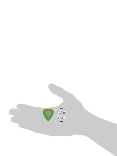 D’Addario Duralin Precision Guitar Picks, Medium, 10 pack