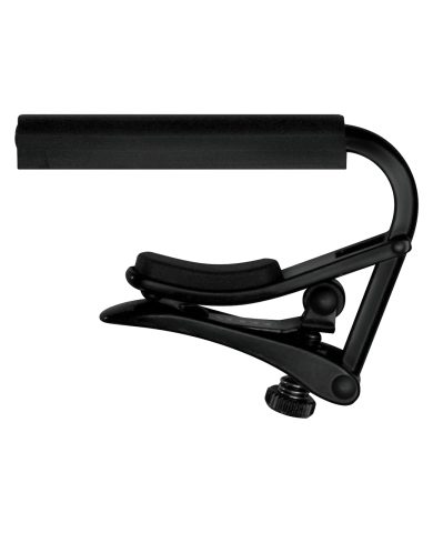 Shubb C2K Standard Classical Guitar Capo Noir – Black Chrome
