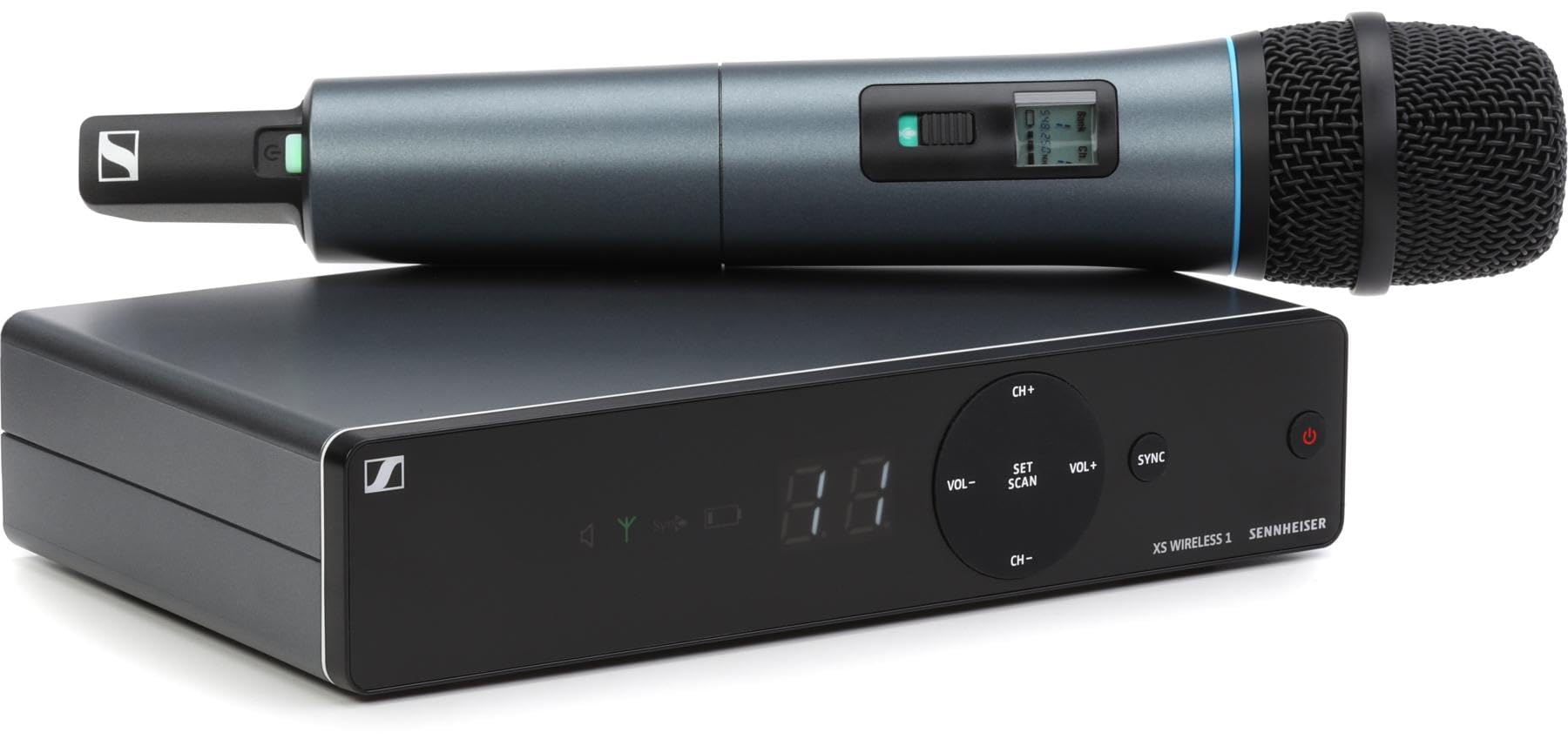 Sennheiser Pro Audio XSW 1-825-A Vocal Wireless Microphone, A Range 548-572 MHz, Black, medium