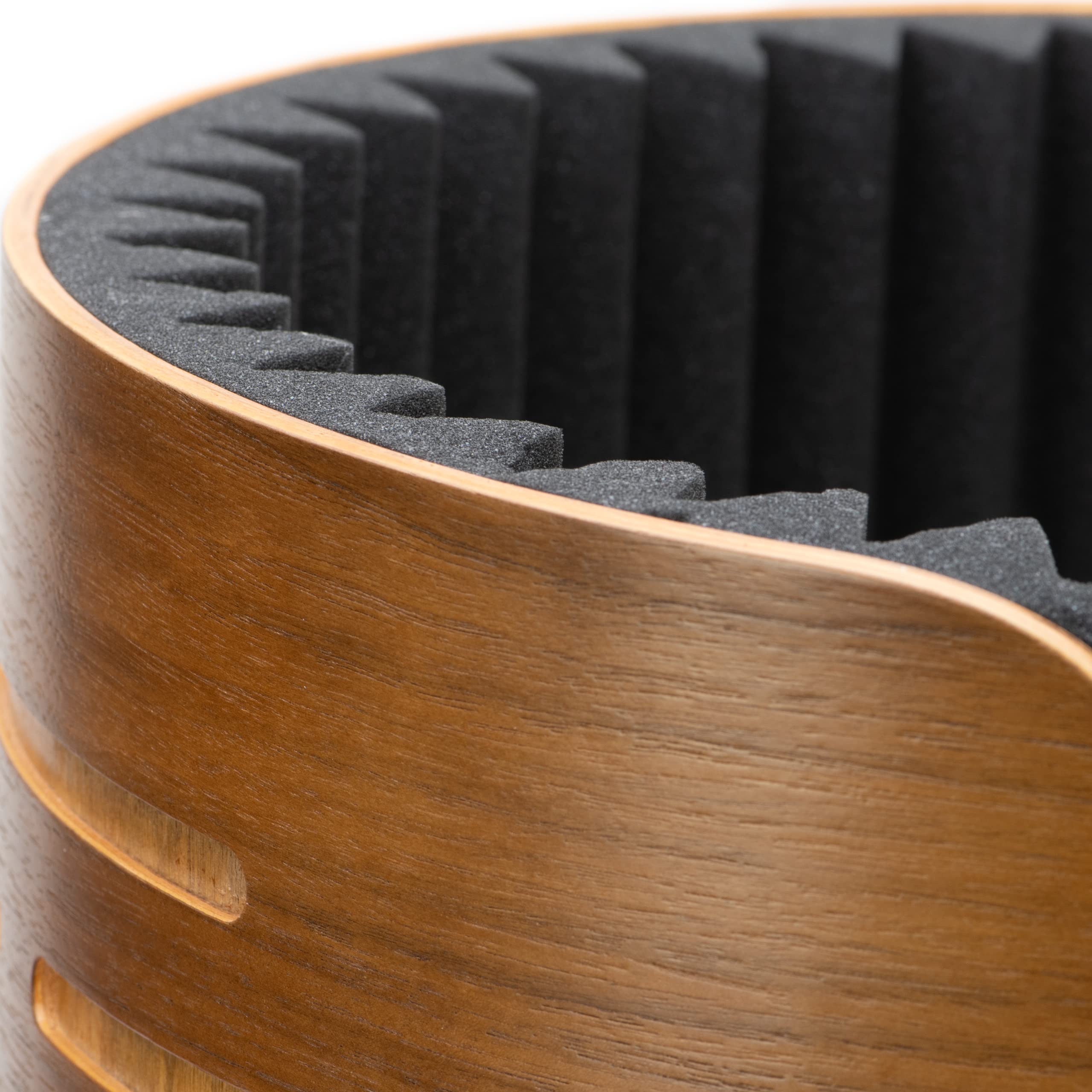 CAD Audio AS50 Acousti-Shield Stand Mounted Enclosure in walnut finish