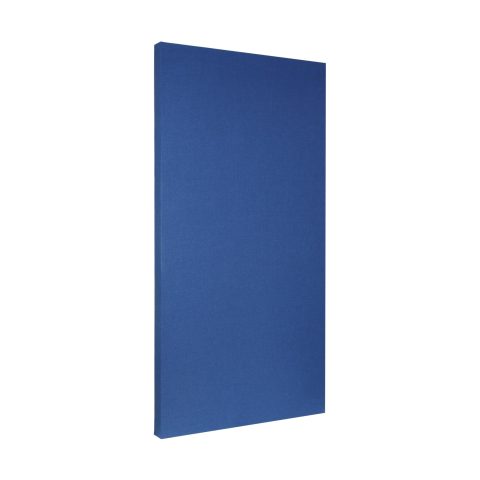 ATS Acoustics Sound Absorbing Acoustic Panel with Sona Fabric, NRC 1.0, Fire Rated, 24″ x 48″ x 2″ (Deep Ocean)