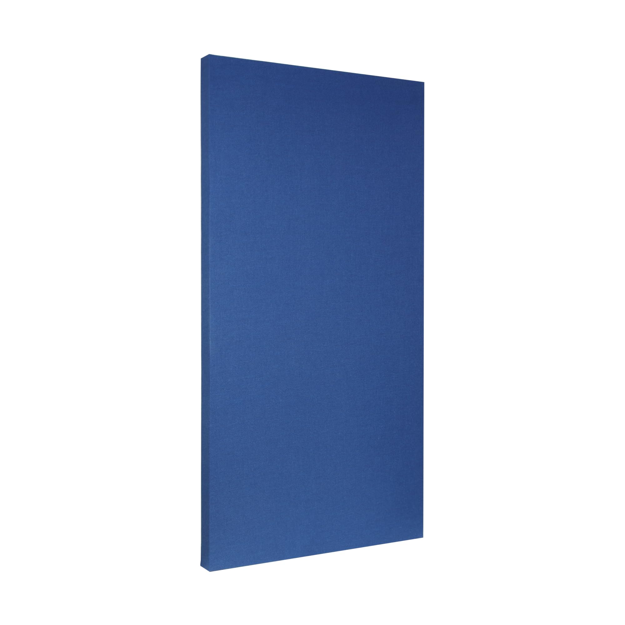 ATS Acoustics Sound Absorbing Acoustic Panel with Sona Fabric, NRC 1.0, Fire Rated, 24″ x 48″ x 2″ (Deep Ocean)
