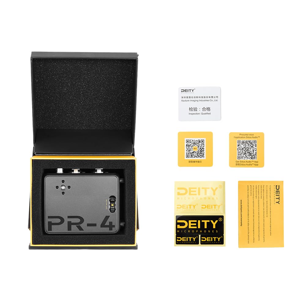 Deity PR-4 Recorder, Compact 32-bit Float Performance