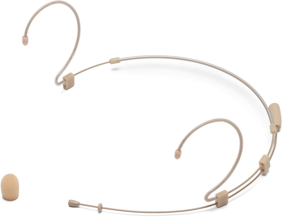 SAMSON DE10X Headset Microphone Mic w/4 Adapters, 3mm Capsule, Clip, Windscreens