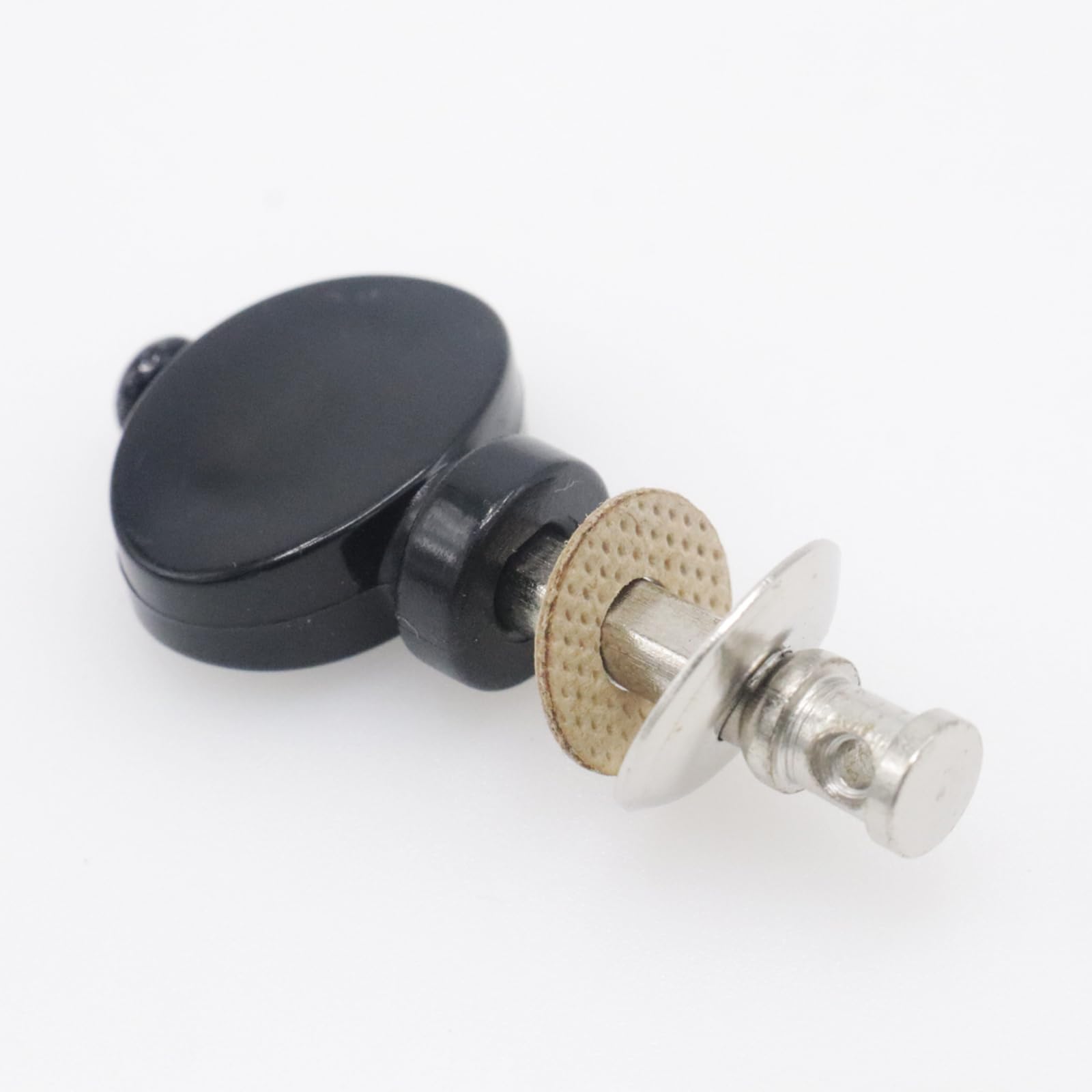 CashBeat 4Pcs Ukulele Tuning Pegs, Black Metal Machine Heads Tuners