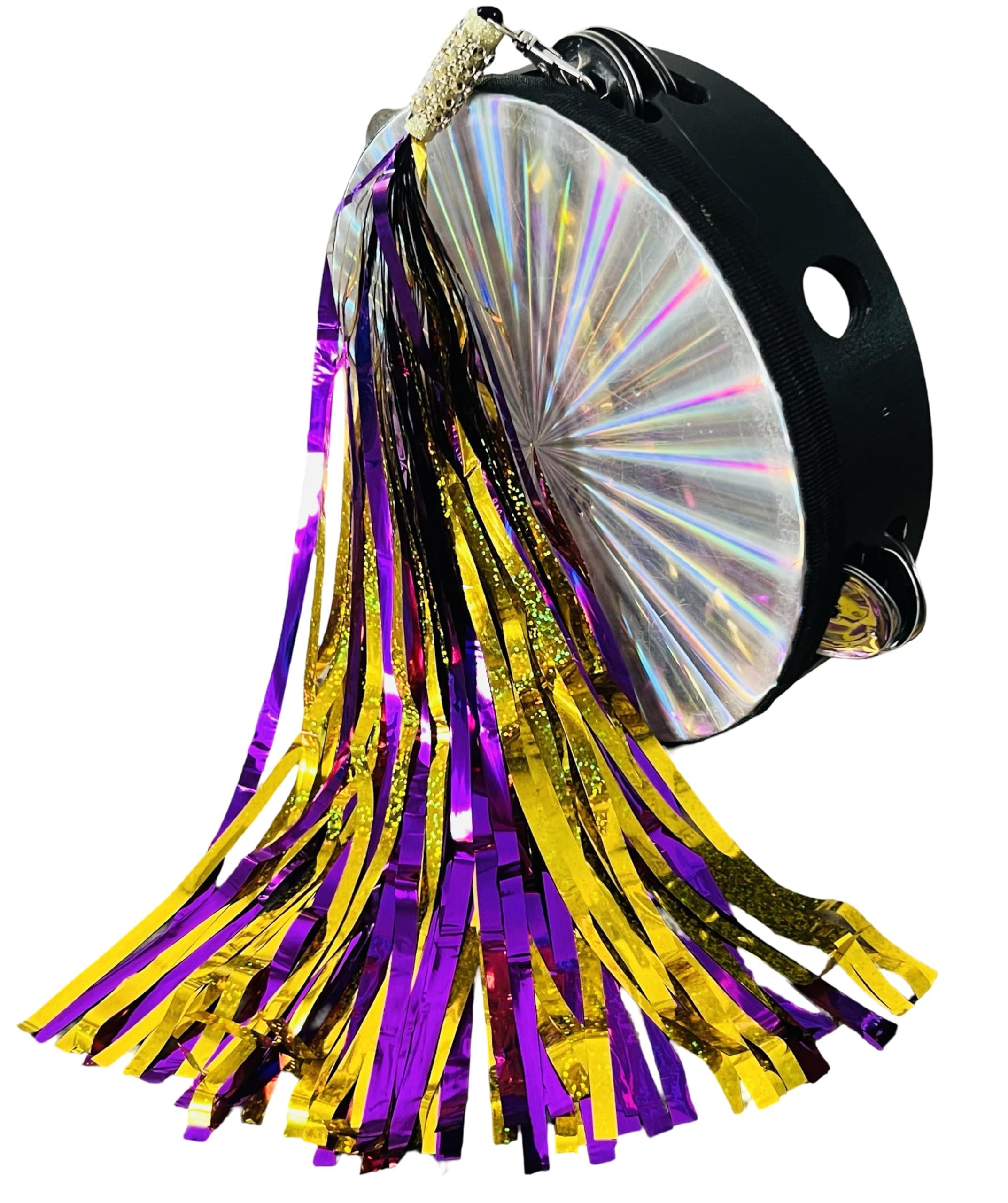 Lluvia liston para pandero Handmade 15-16inch on standard 8inch tambourine (Royal Purple) Pandero no incluido tambourine not included