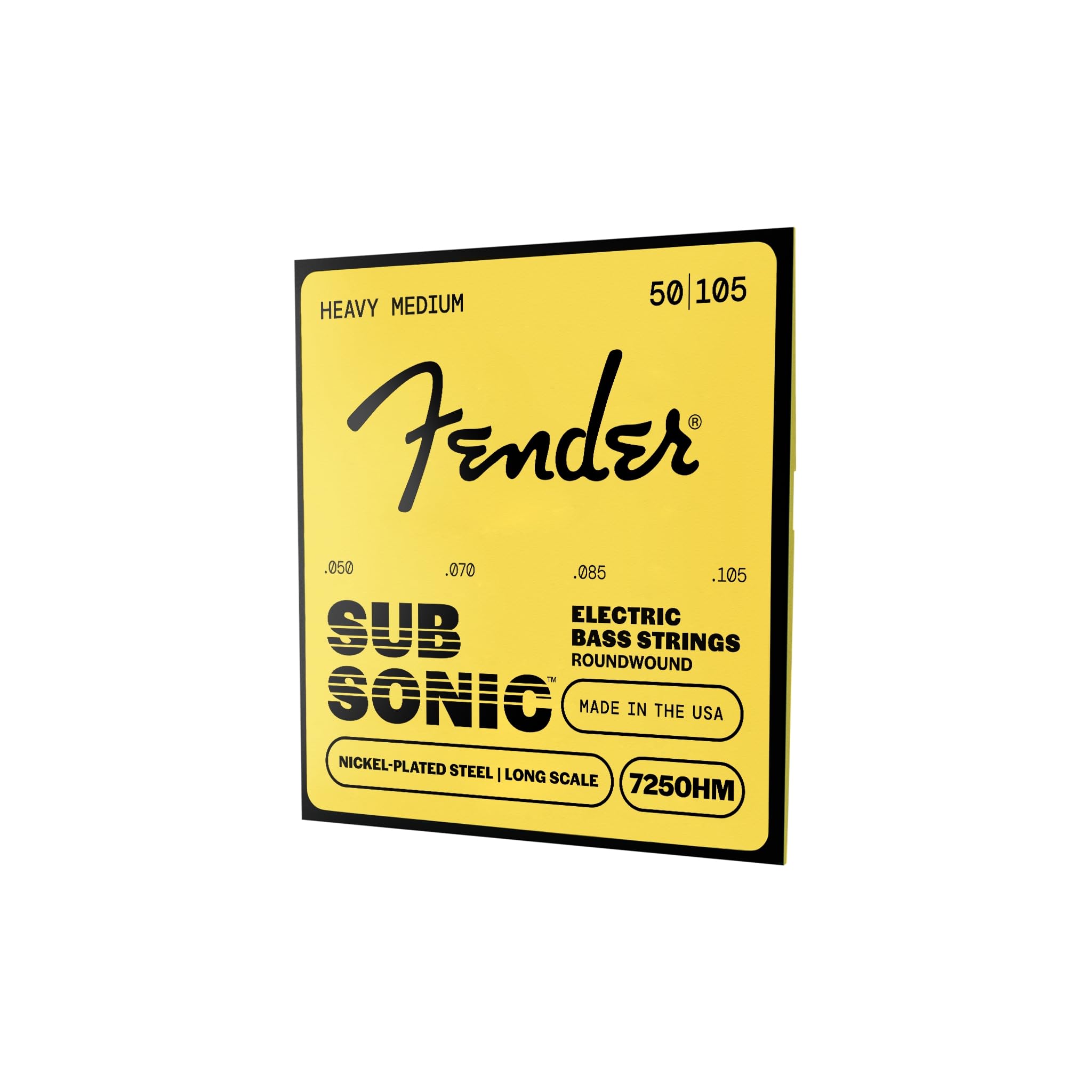 Fender 7250 Nickel-Plated Steel Roundwound Bass Strings