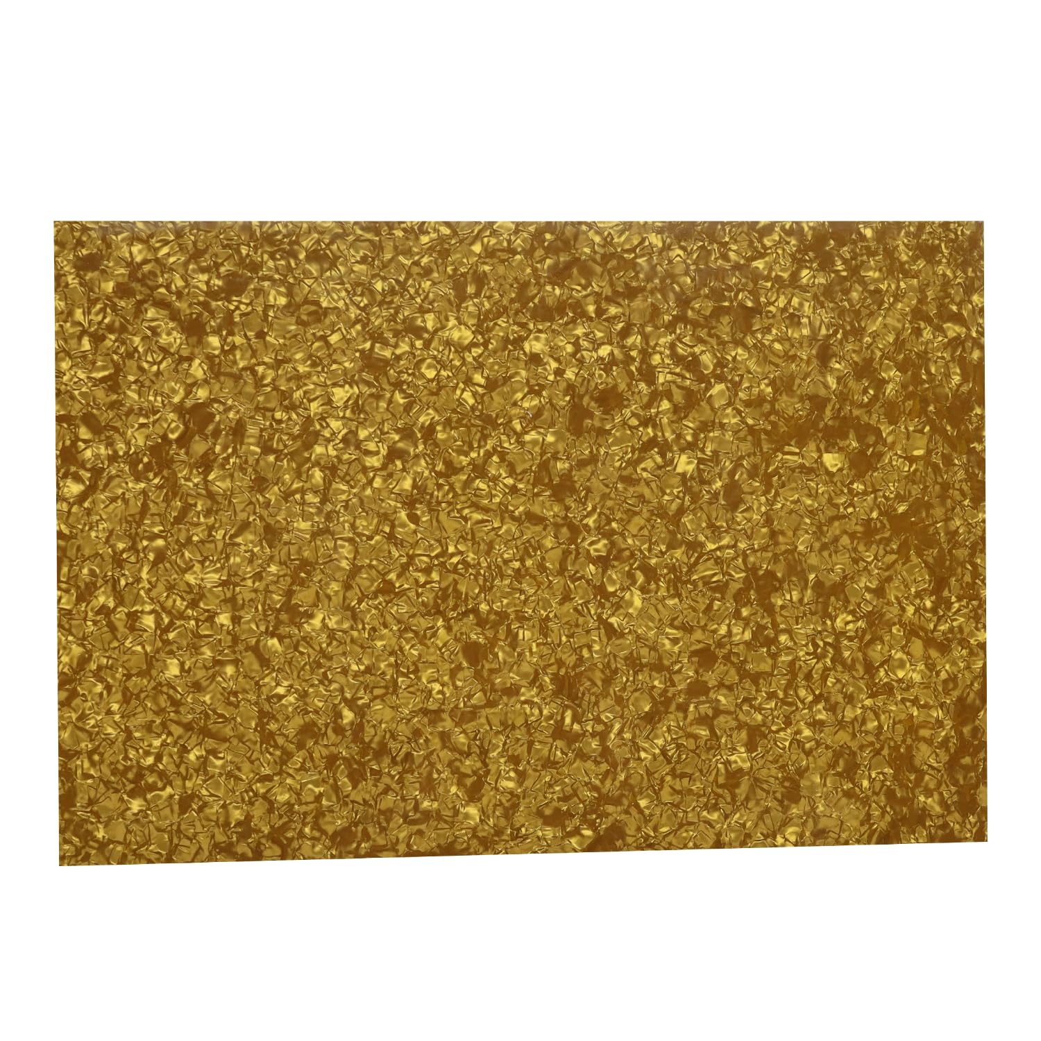 11.6″x17″ inch DIY Guitar Bass Pickguard Blank Material Sheet – Scratch Resistant Backplate for Strat/Tele Guitars & Jazz/P Bass (4Ply Bronze)