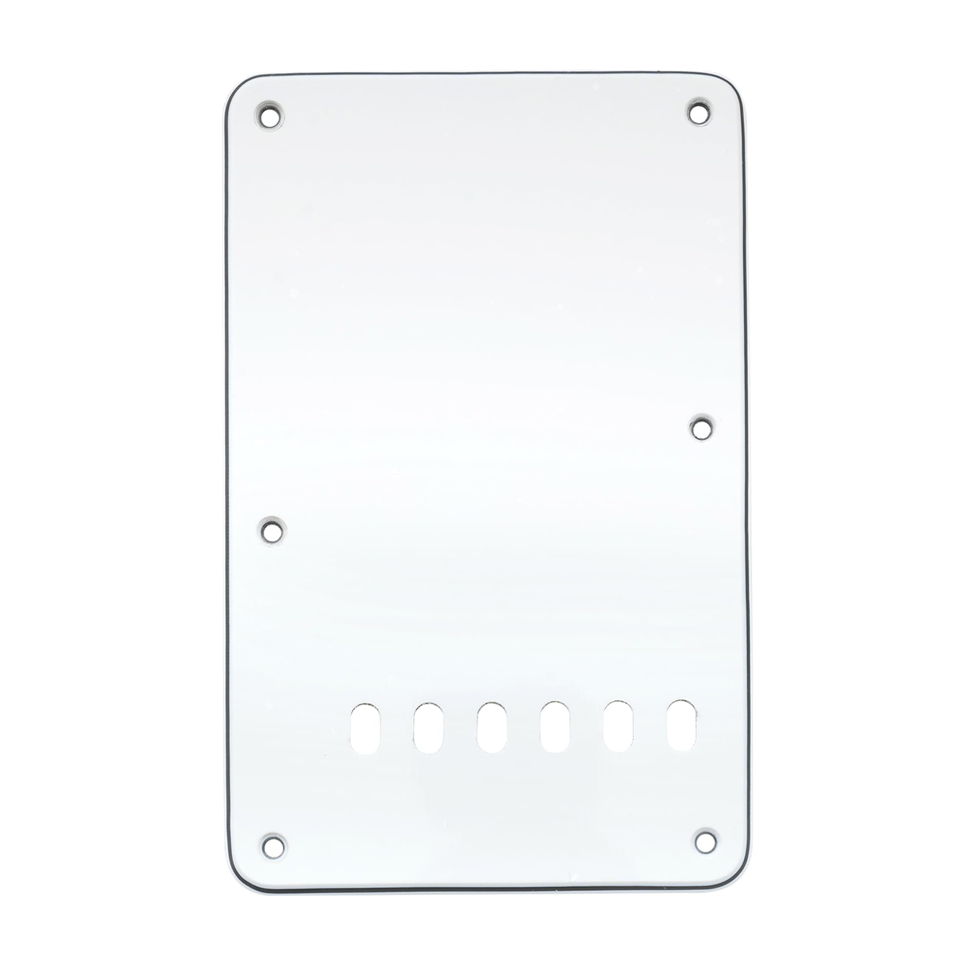 Musiclily Pro Vintage Style ST Guitar Tremolo Backplate 3Ply White