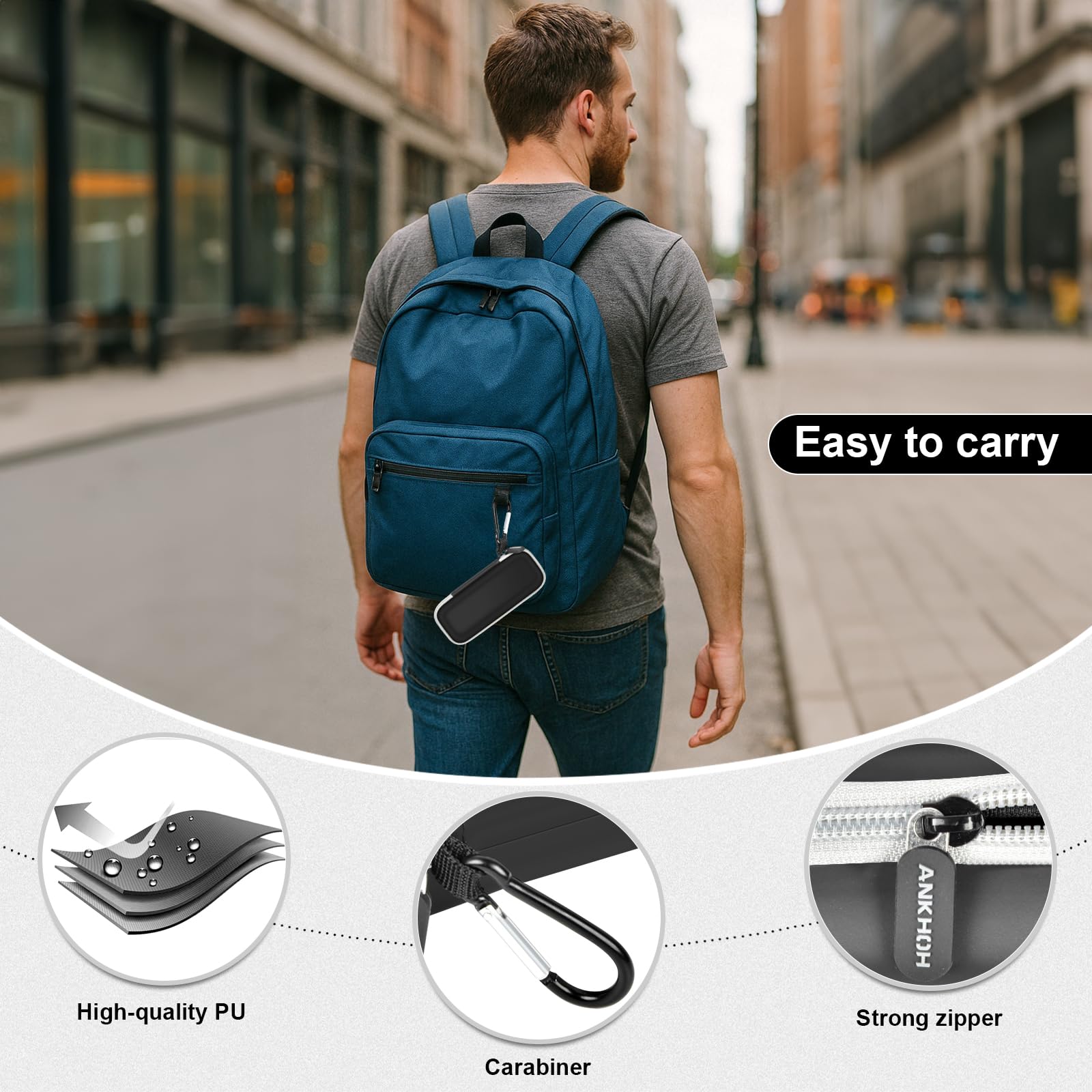 ANKHOH Presentation Clicker Case for Logitech R400/R500, Not for R800