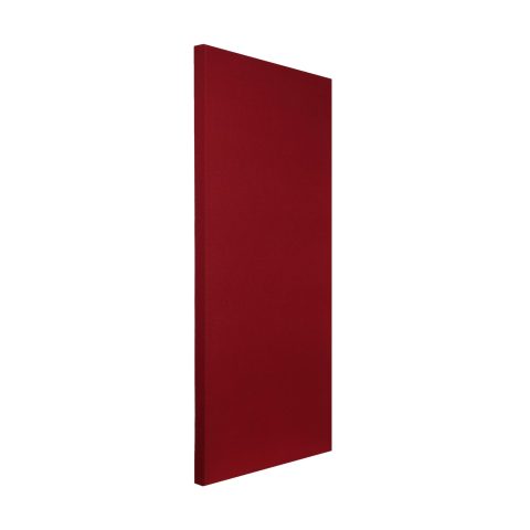 ATS Acoustics Sound Absorbing Acoustic Panel with Sona Fabric, NRC 1.0, Fire Rated, 24″ x 48″ x 2″ (Claret)